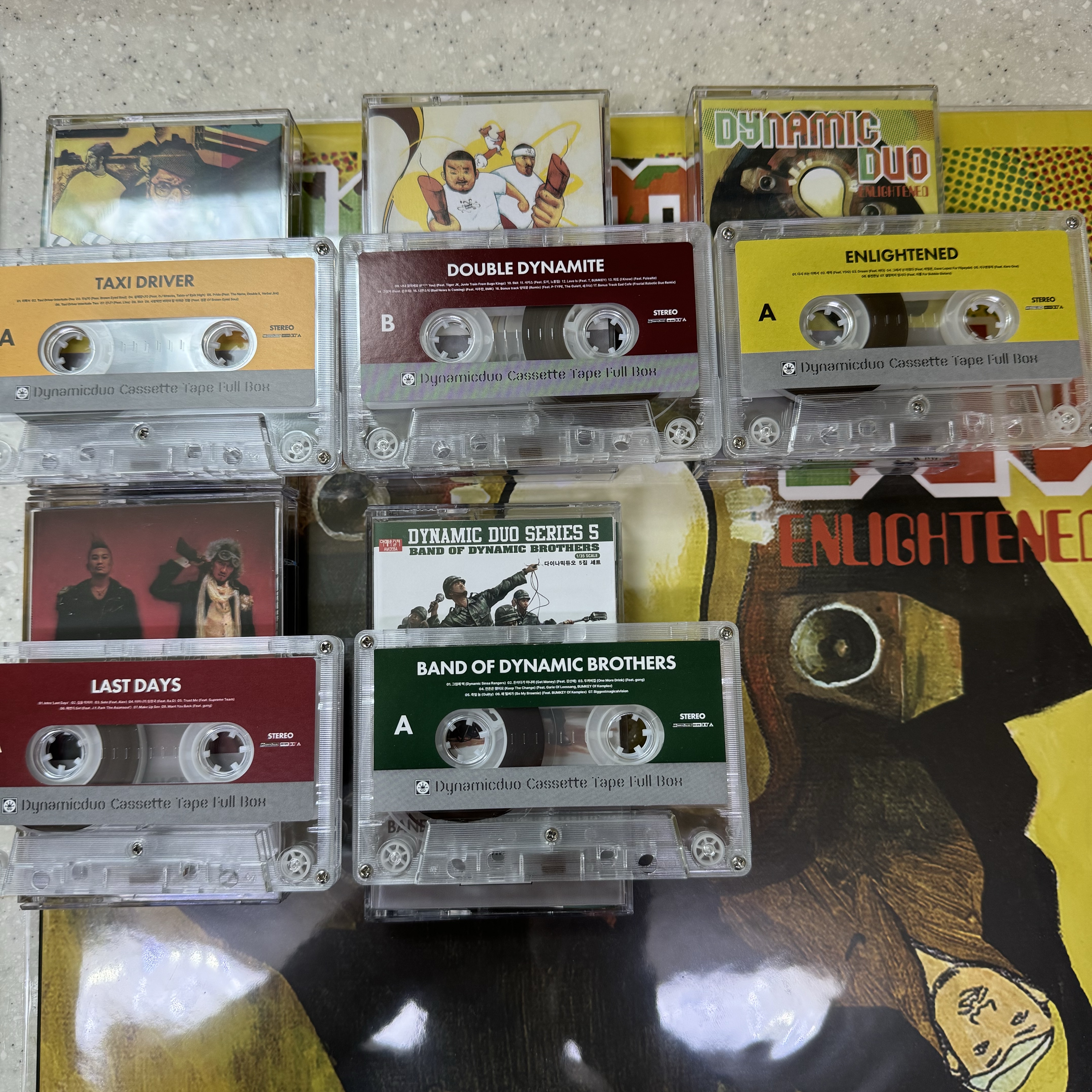 Dynamicduo Cassette Tape Full Box 착용 스타일 - 2