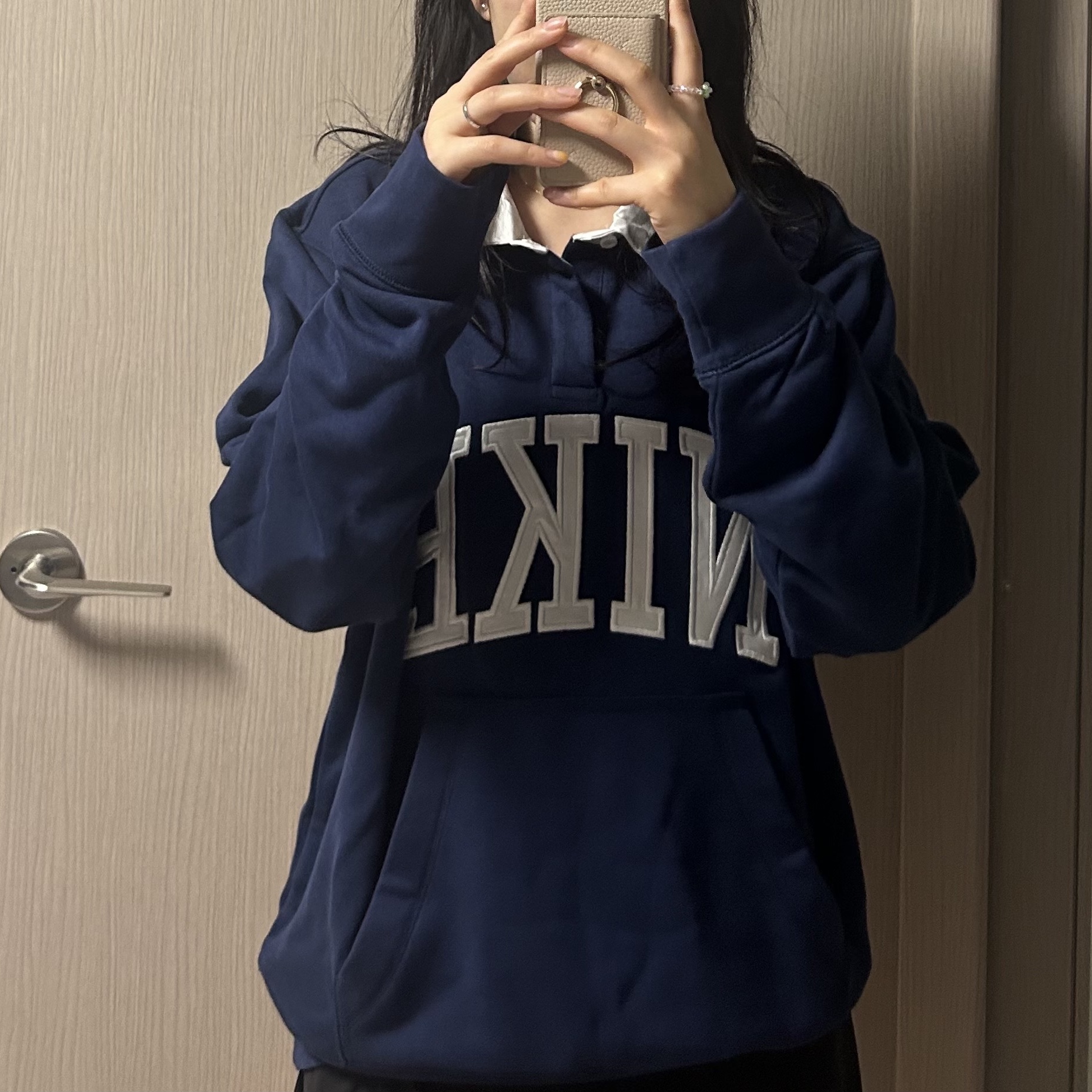 Nike x Drake Nocta Fleece Hoodie Black (FN7659-010) 착용 스타일