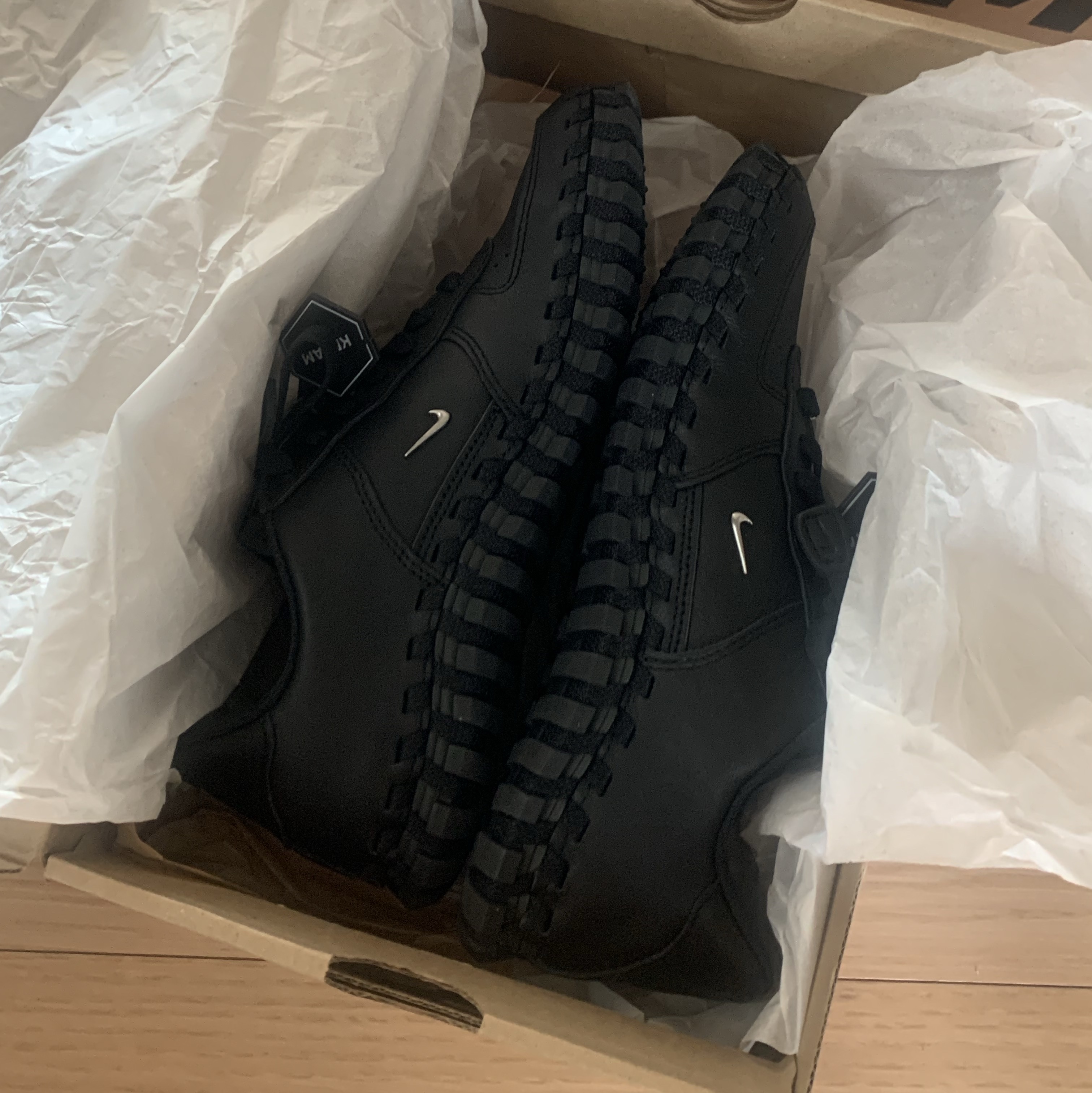 Nike x Jacquemus J Force 1 Low LX SP Black 착용 스타일