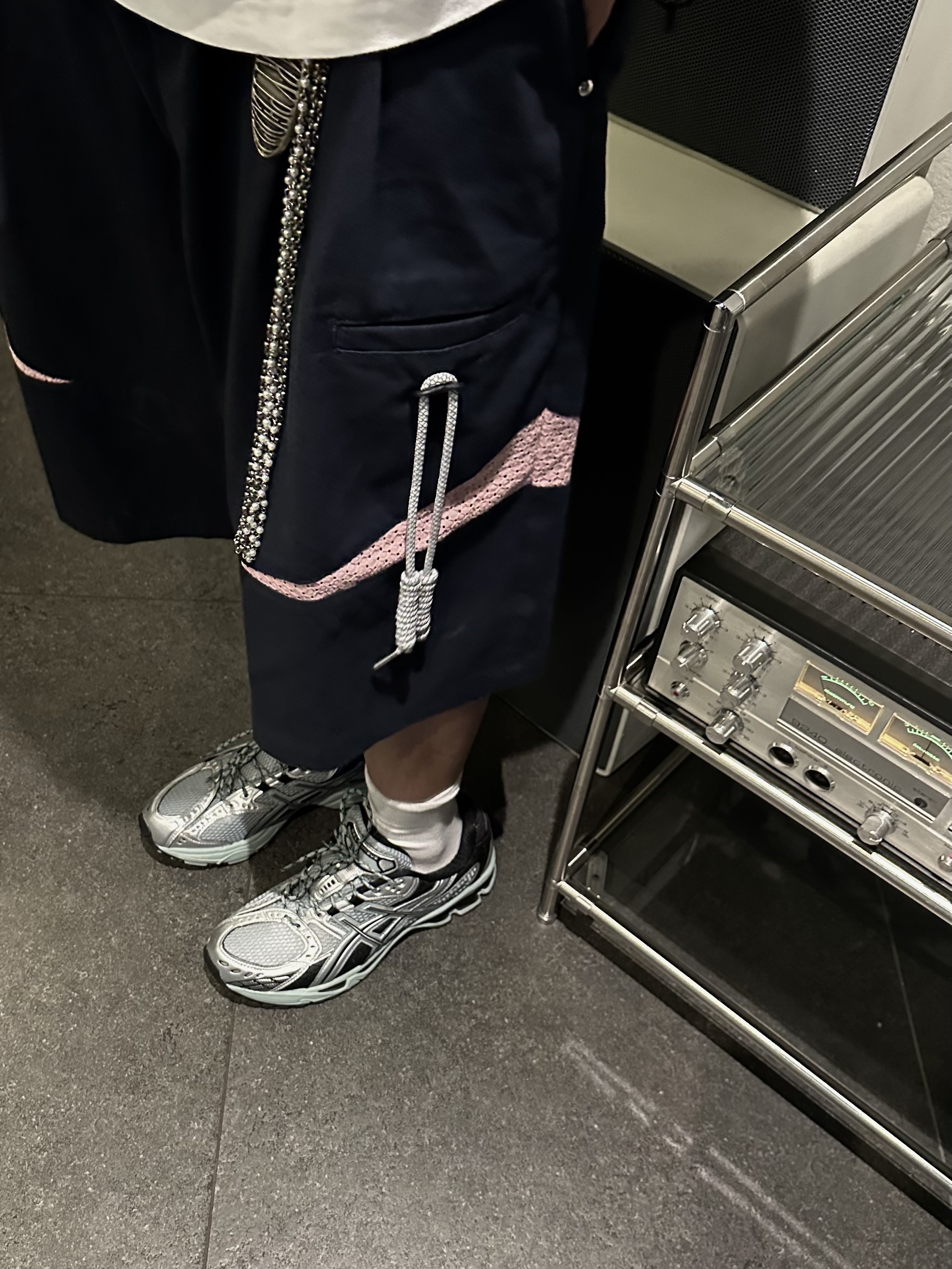 Asics Gel-Nimbus 10.1 Ocean Haze Pure Silver 착용 스타일 - 7