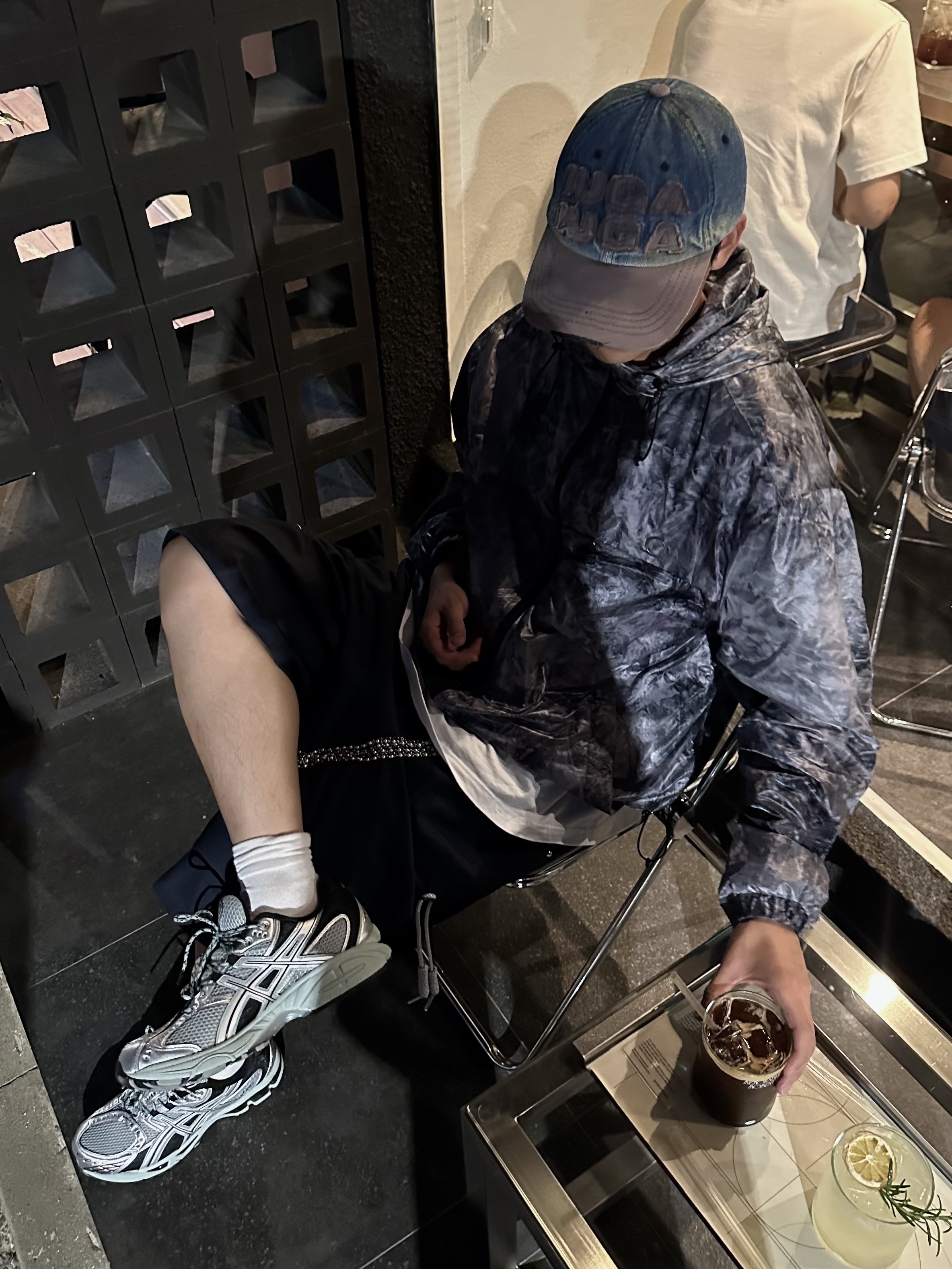 Asics Gel-Nimbus 10.1 Ocean Haze Pure Silver 착용 스타일 - 8