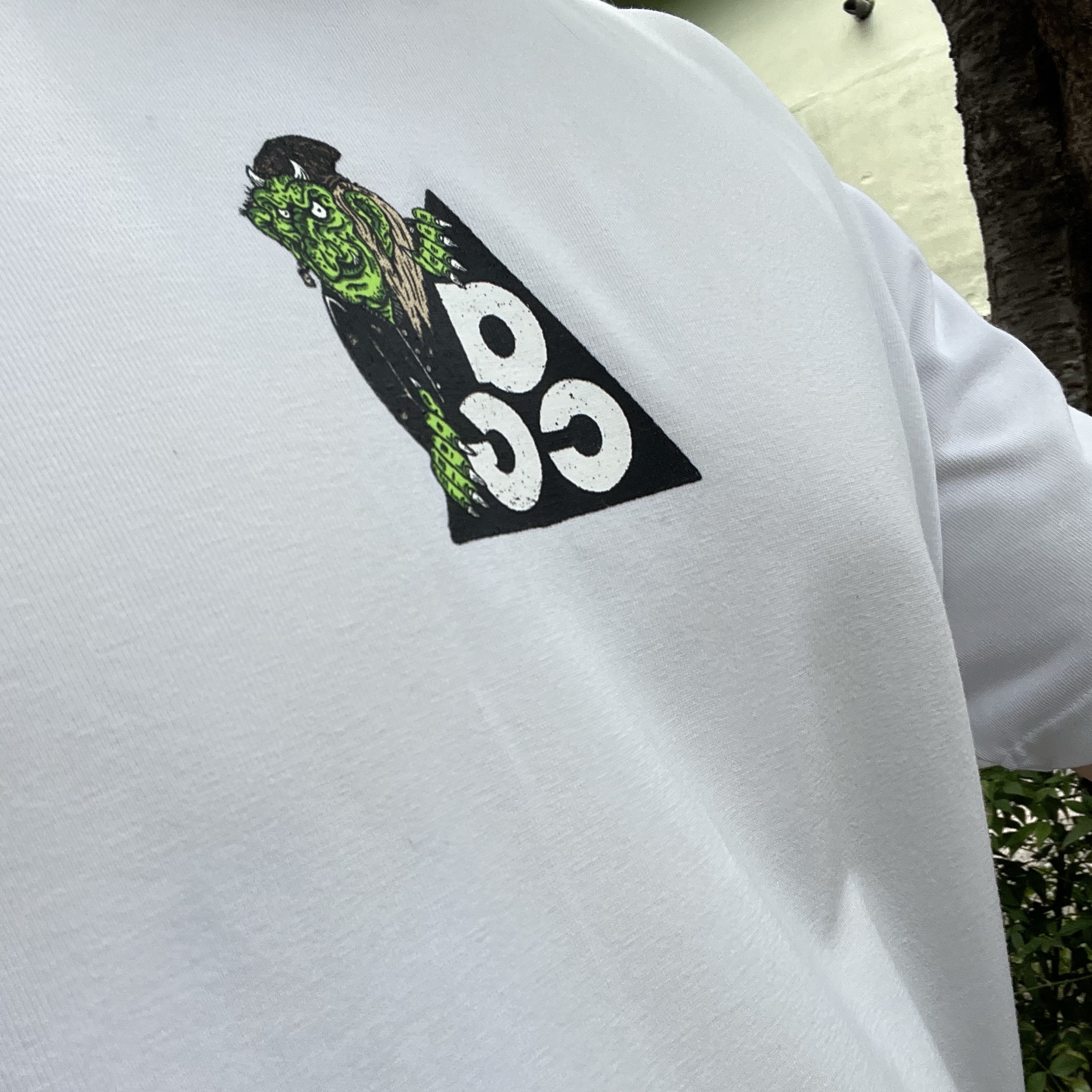 Nike ACG Iceland Map T-Shirt Summit White - Asia 착용 스타일