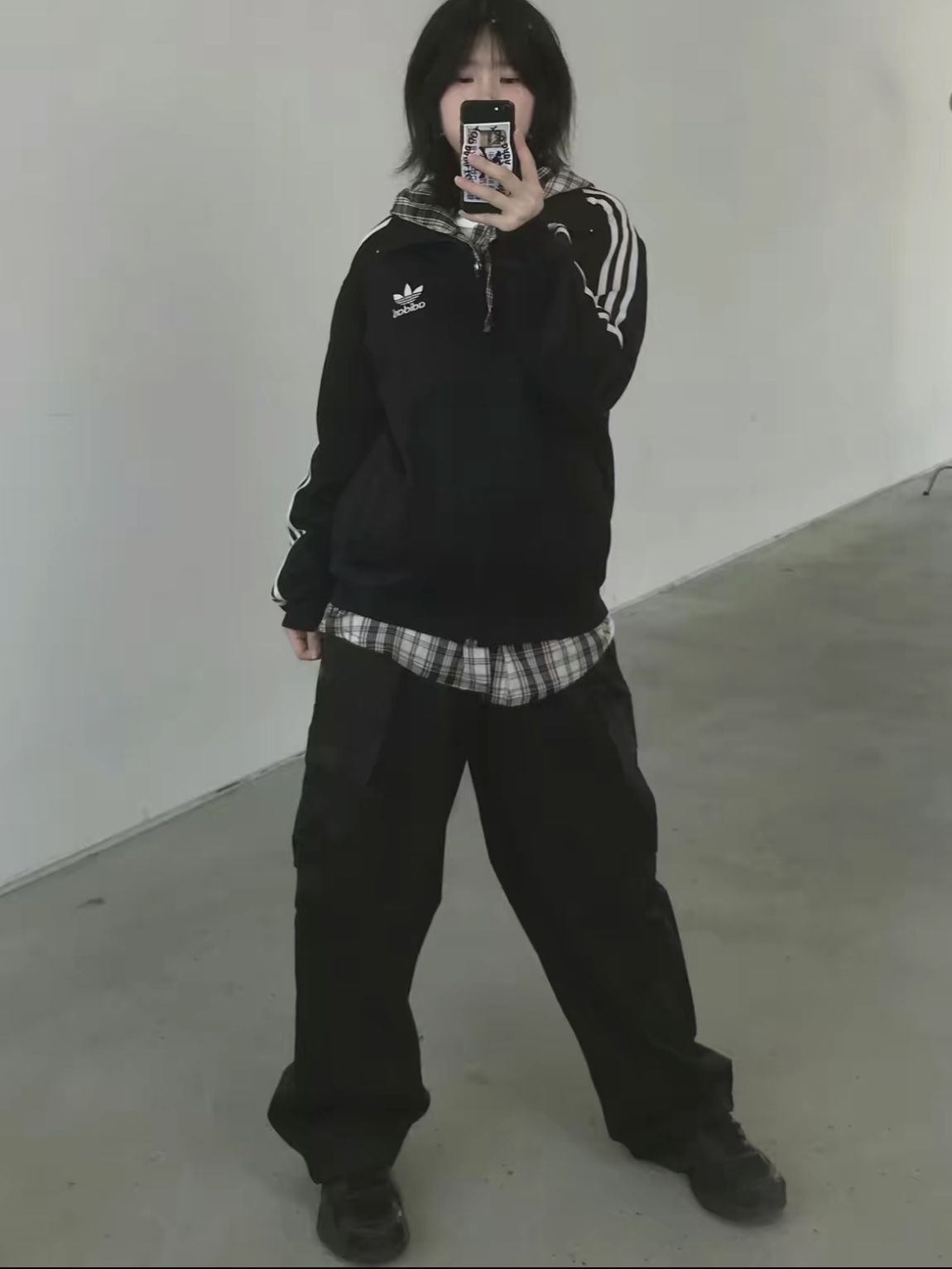 Adidas Adicolor Classic Beckenbauer Track Top Black - KR Sizing 착용 스타일
