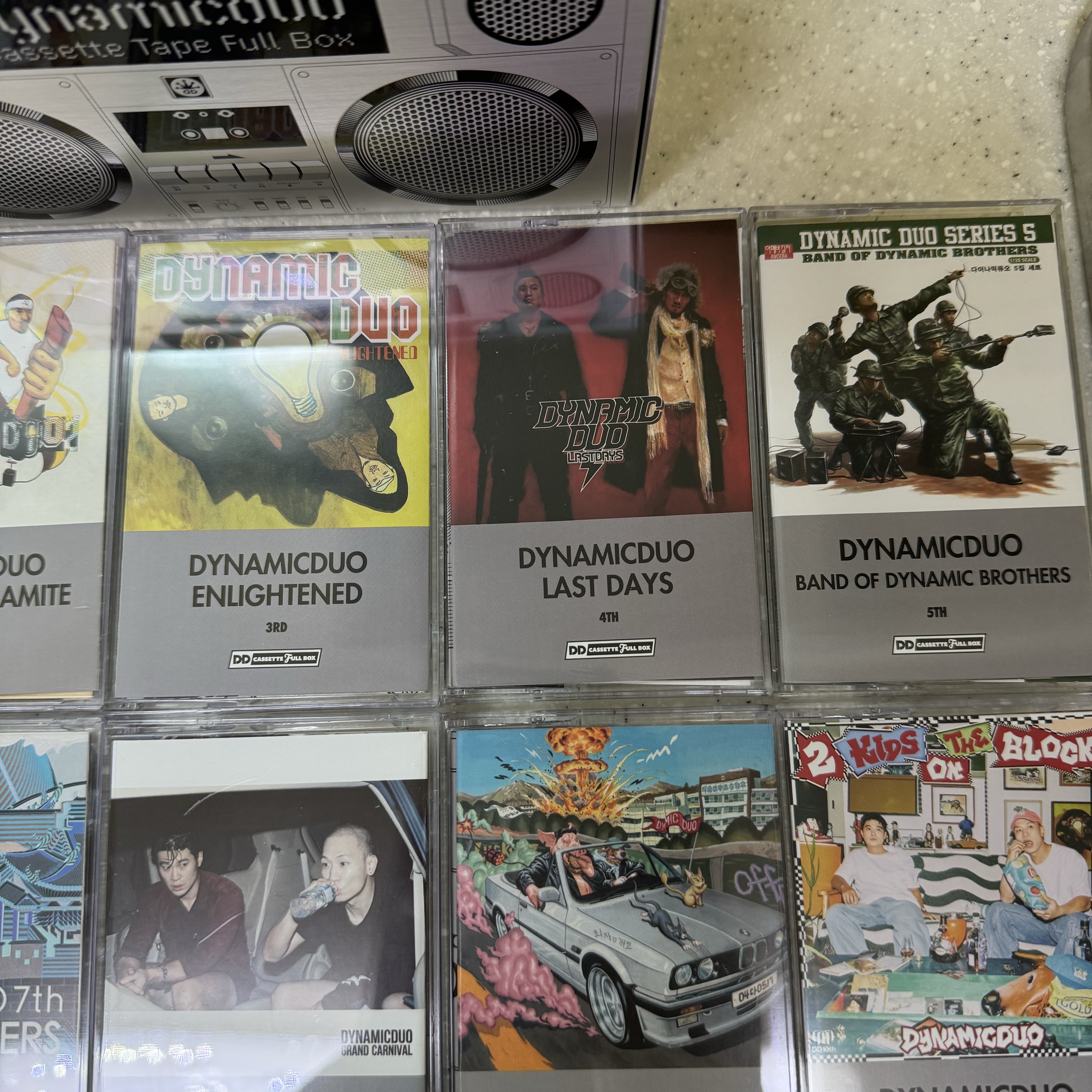 Dynamicduo Cassette Tape Full Box 착용 스타일 - 3