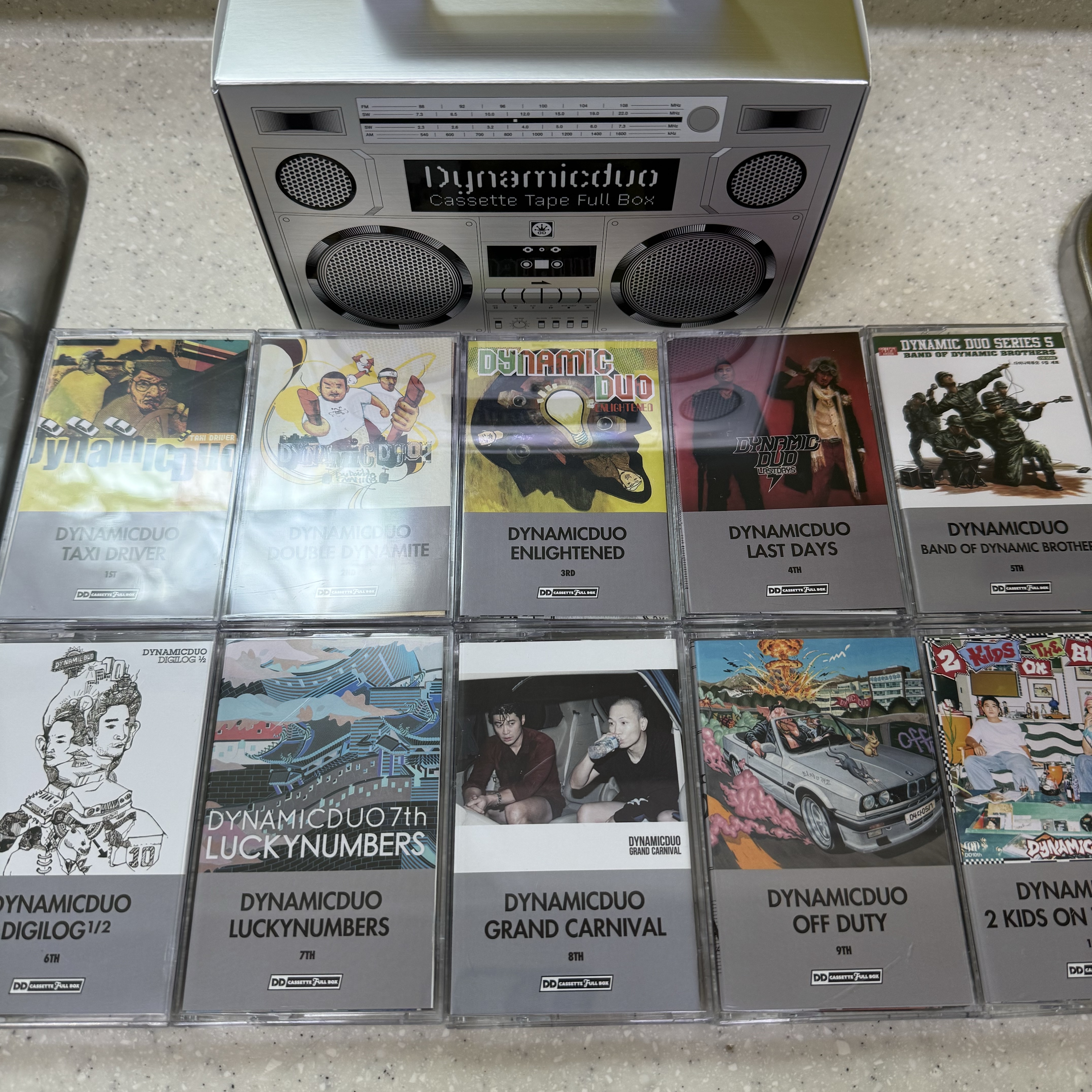 Dynamicduo Cassette Tape Full Box 착용 스타일 - 5