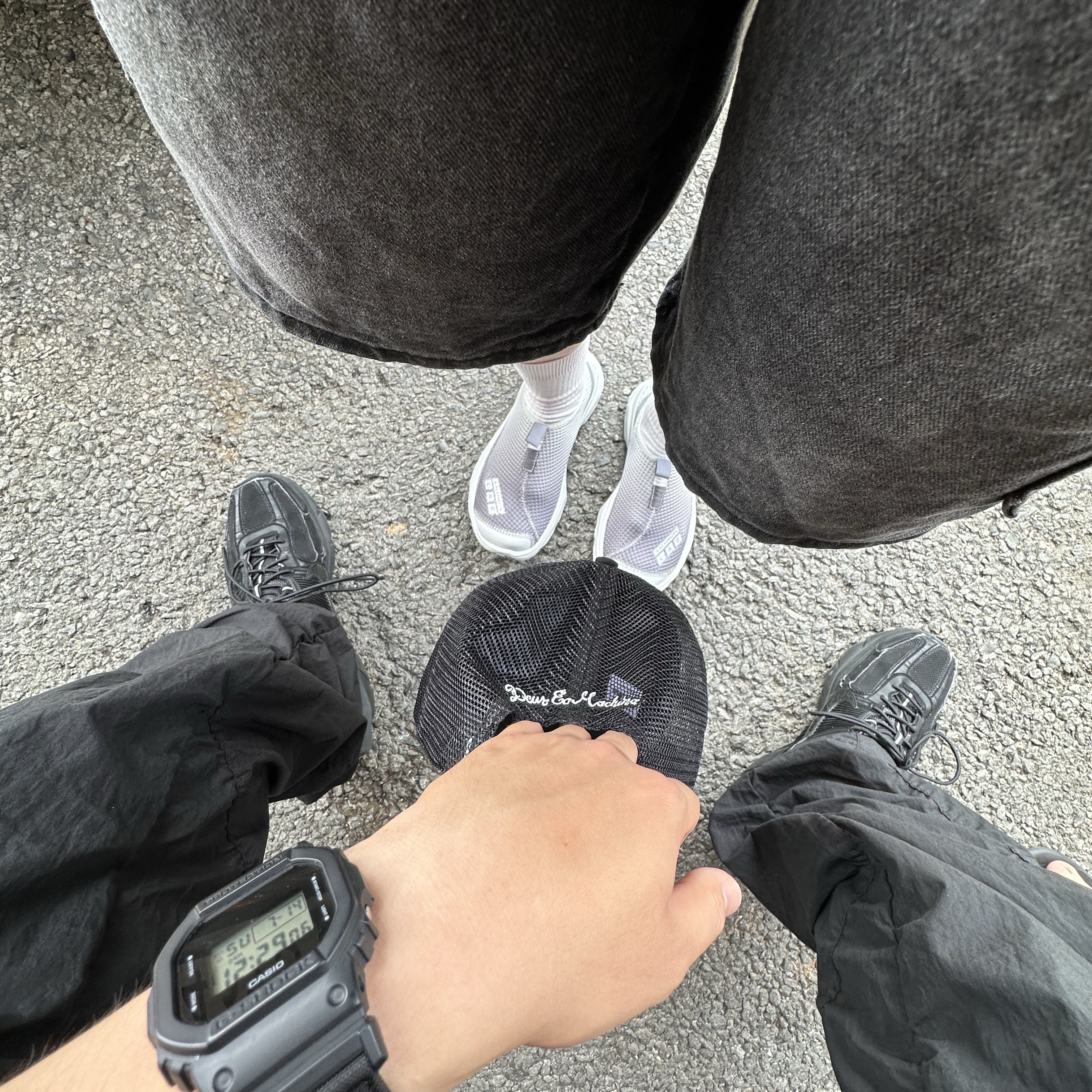 Nike x A-Cold-Wall Zoom Vomero 5 Black, Deus Ex Machina Pill Trucker Cap Black 착용 스타일 - 2