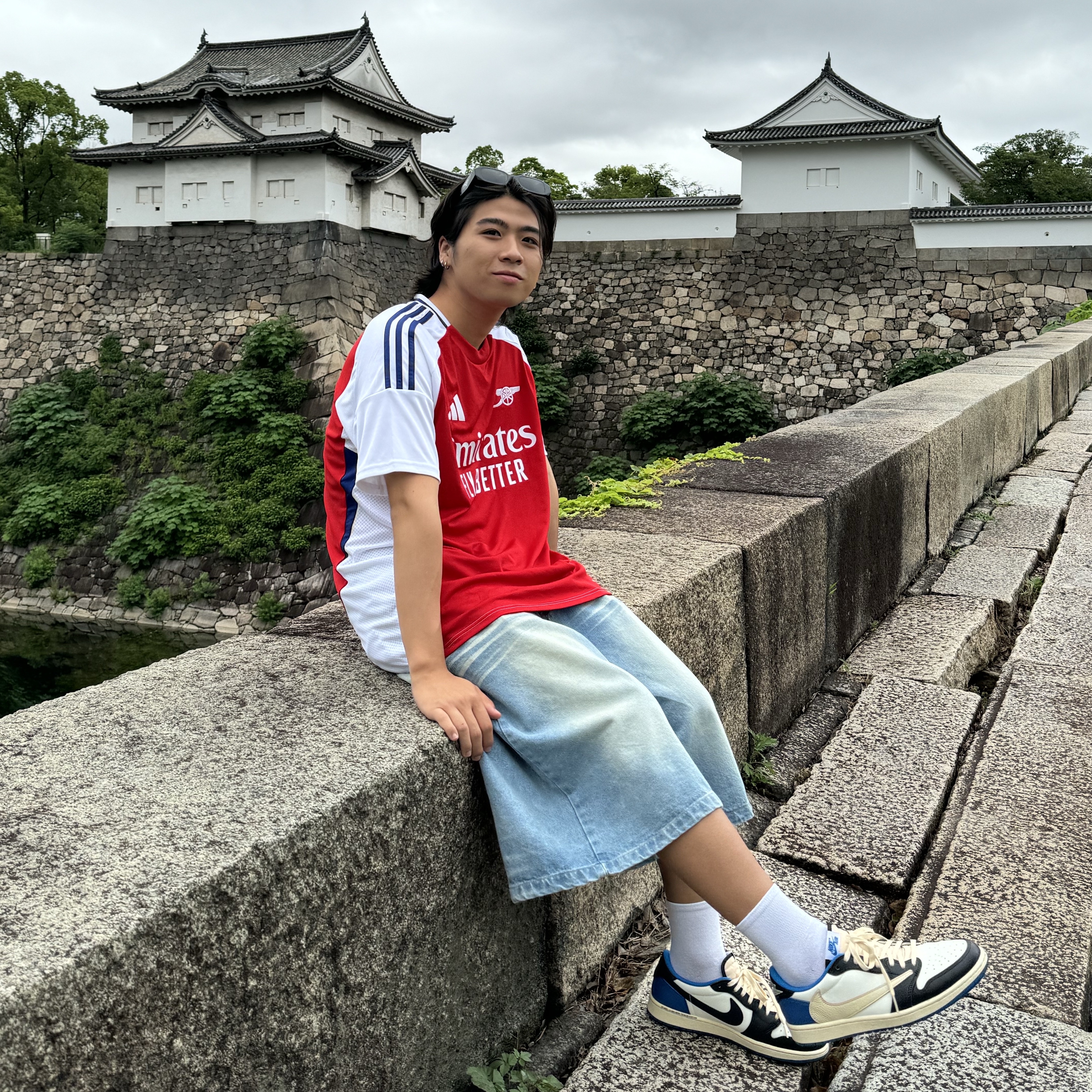 Adidas Arsenal 2024/25 Home Jersey Better Scarlet White - KR Sizing (Non Marking Ver.), Prada Symbole Sunglasses Slate Gray Lenses Alternative fit 착용 스타일 - 2