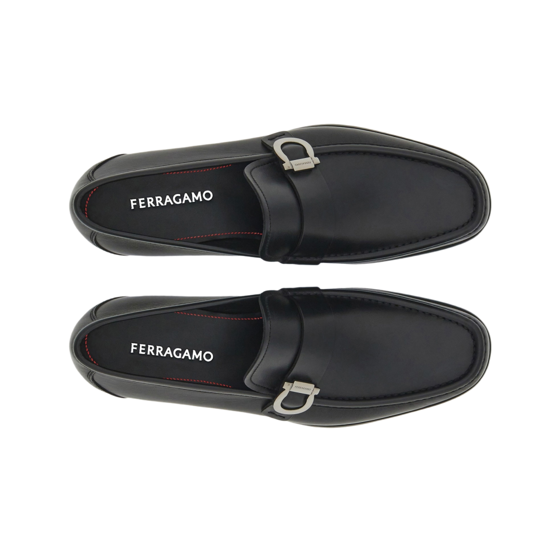 Ferragamo Moccasin with Gancini Ornament Black - EE 상세 이미지 2