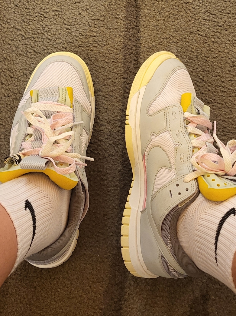 Nike Air Dunk Jumbo Sail Mint Foam 착용 스타일
