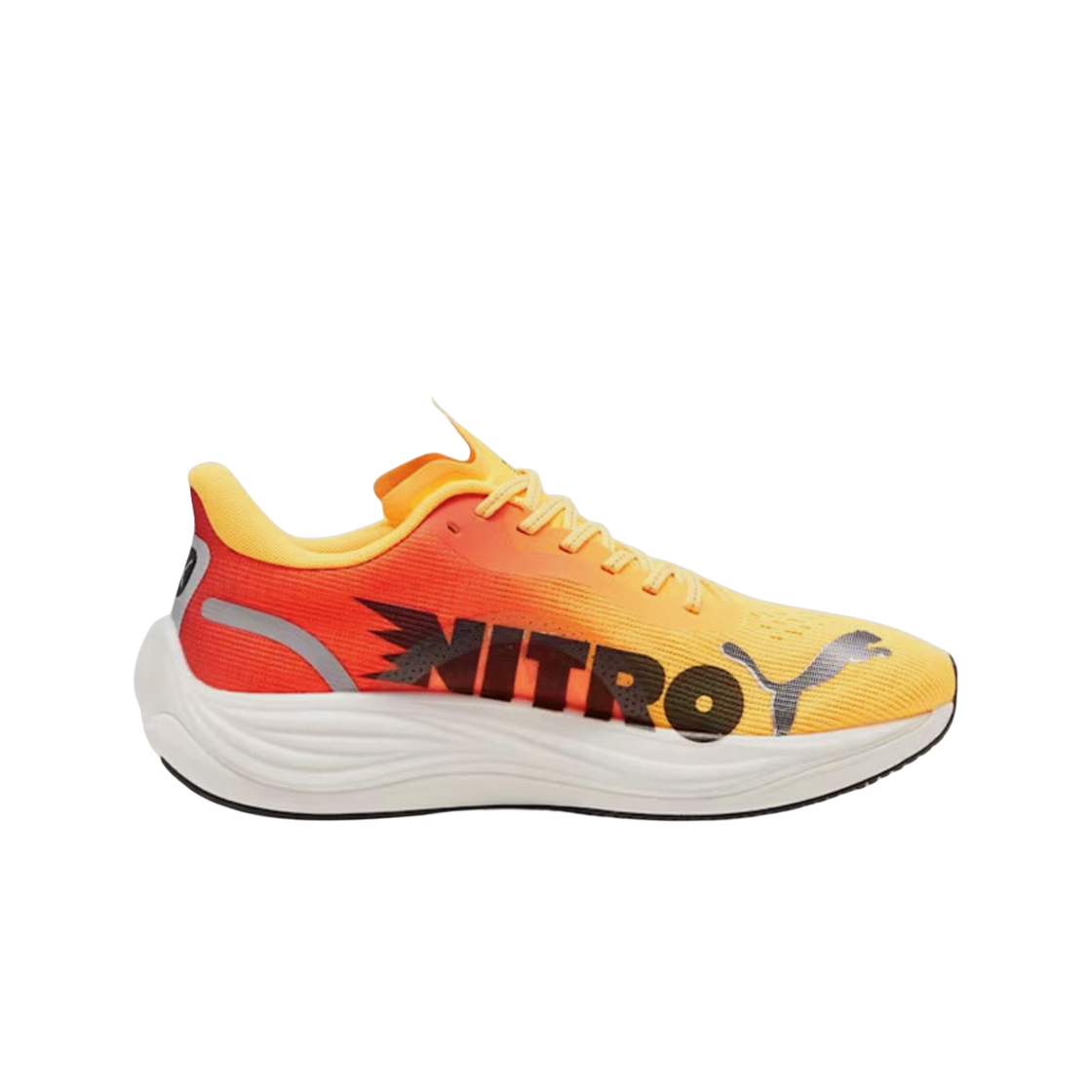 푸마 벨로시티 나이트로 3 선 스트림 선셋 글로우 화이트(Puma Velocity Nitro 3 Sun Stream Sunset Glow White)