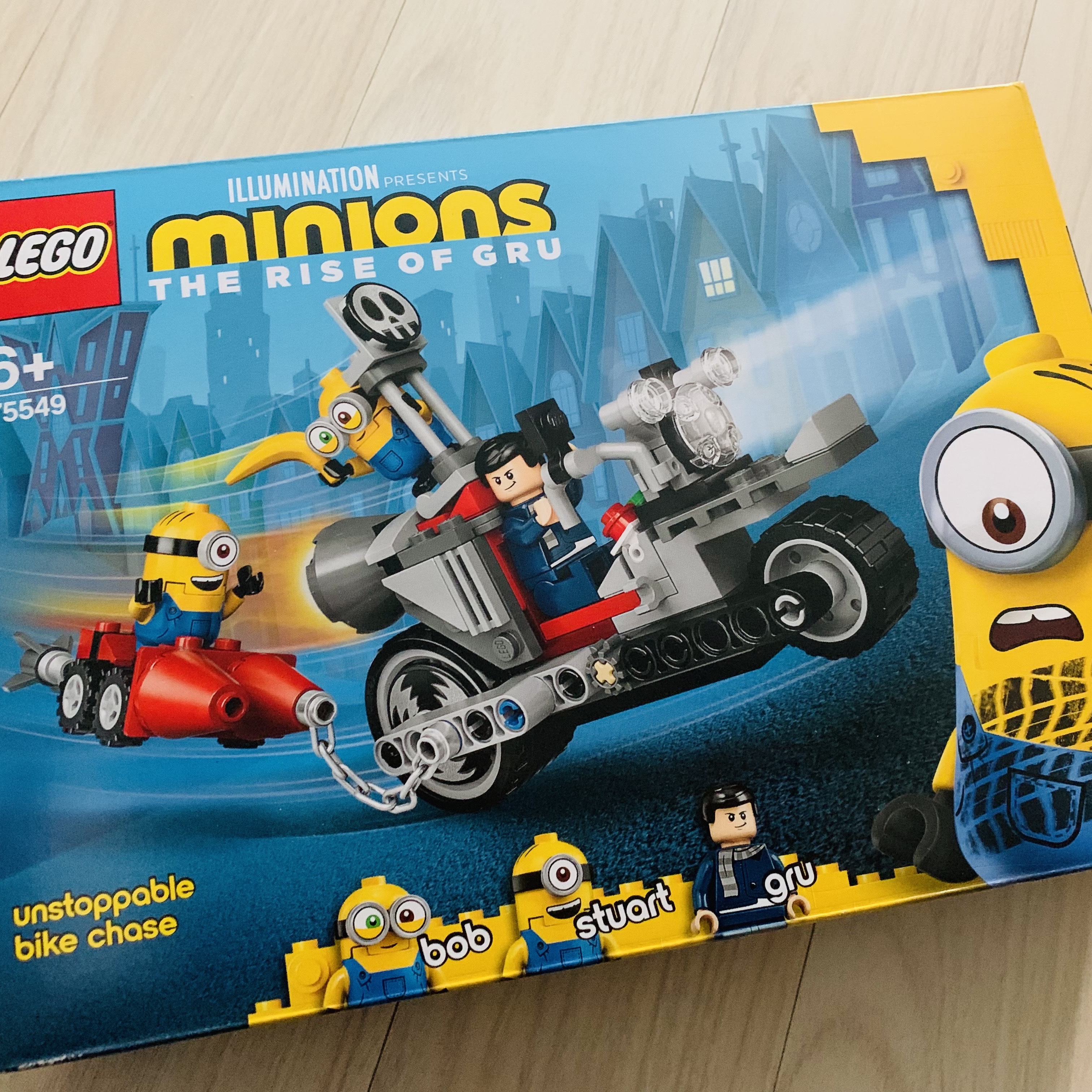 Lego Minions Unstoppable Bike Chase 착용 스타일