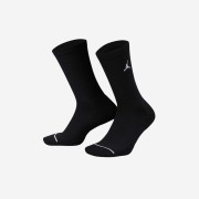 Jordan Everyday Crew Socks Black (3 Pack/Korean Ver.)