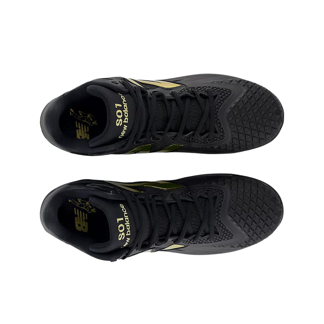 뉴발란스 퓨어셀 오타니 1 블랙 메탈릭 골드 - D 스탠다드(New Balance Fuelcell Ohtani 1 Black Metallic Gold - D Standard) - 2