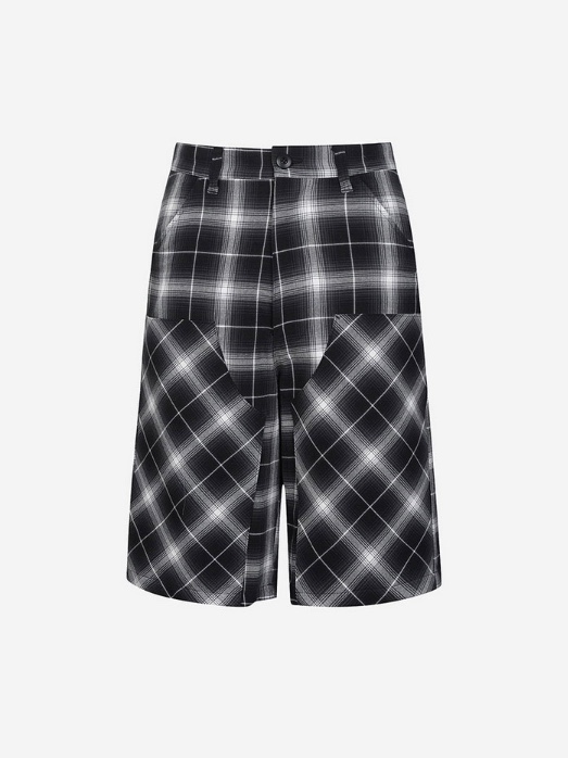 Rafu Short Pants Black, Rafu Short Pants Purple 착용 스타일 - 6