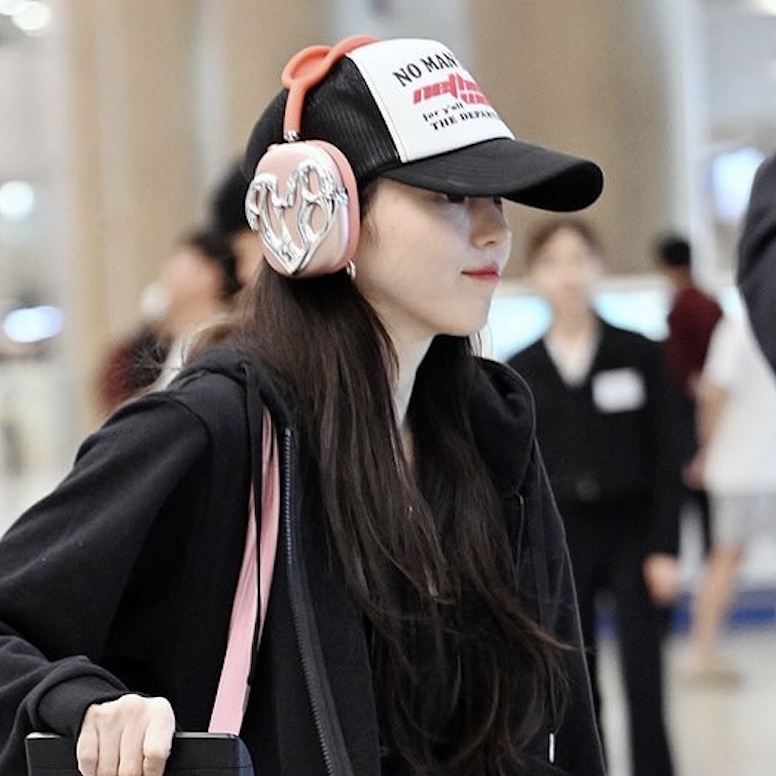 Netherworld Nobody's Trucker Hat Black 착용 스타일 - 1