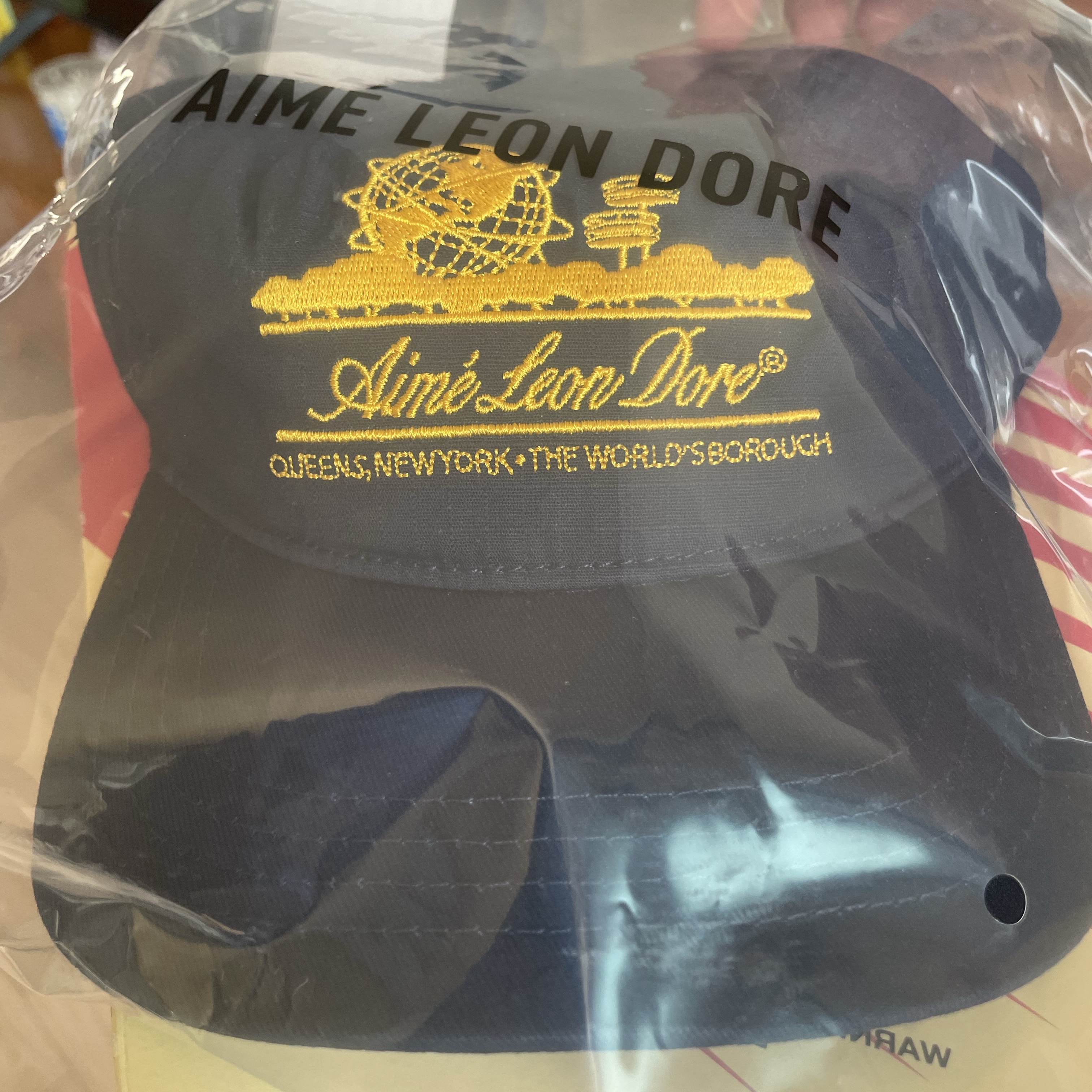 Aime Leon Dore Unisphere Evening Blue 착용 스타일 - 1