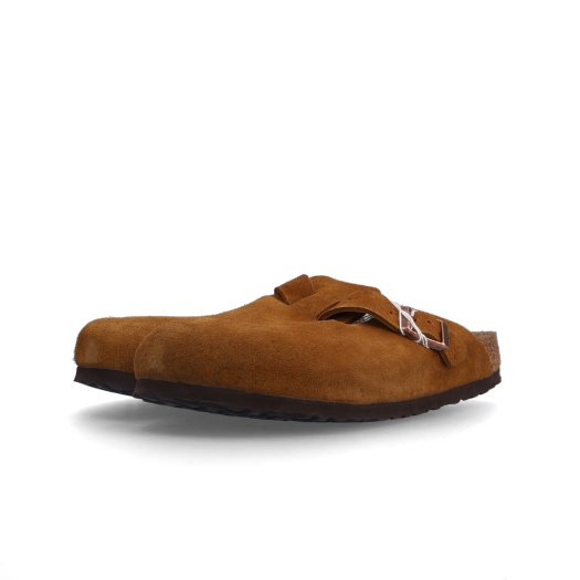 Birkenstock Boston Soft Footbed Mink - Narrow