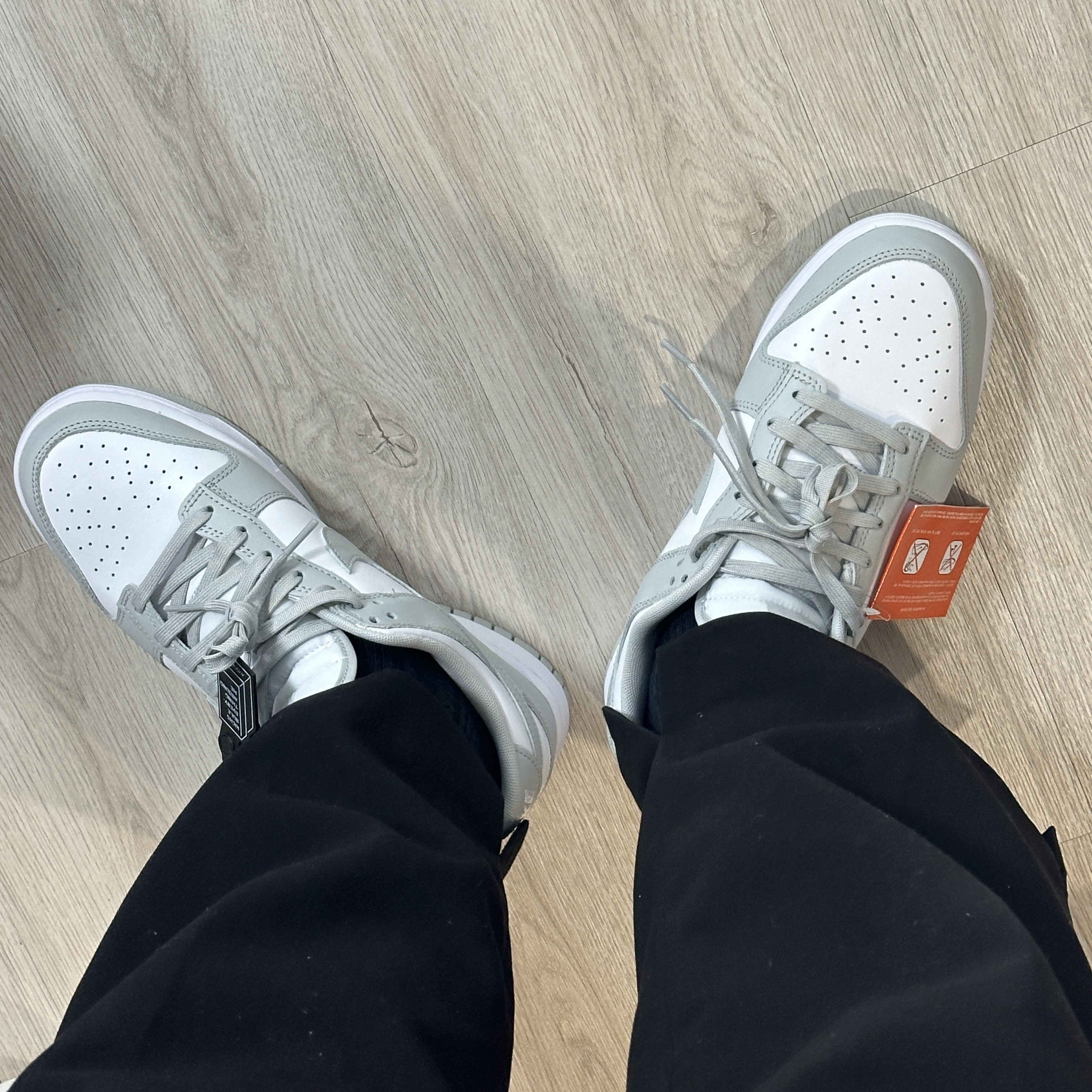 Nike Dunk Low Retro Grey Fog 착용 스타일