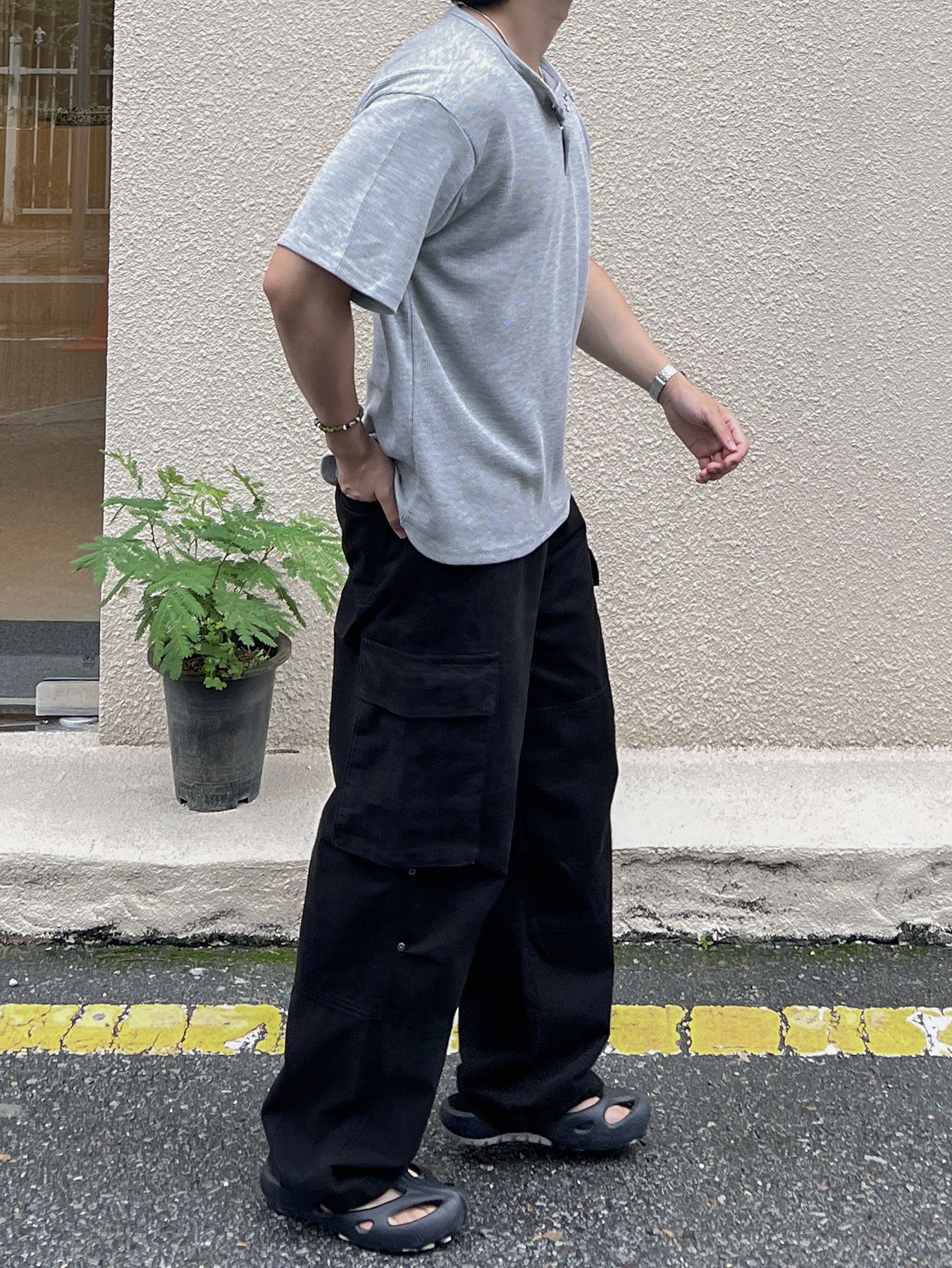 Keen Shanti Black Dawn Blue 착용 스타일 - 3