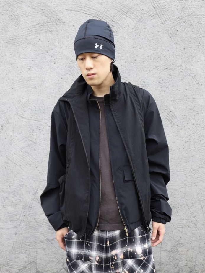 Rafu Short Pants Black, Rafu Short Pants Purple 착용 스타일 - 3