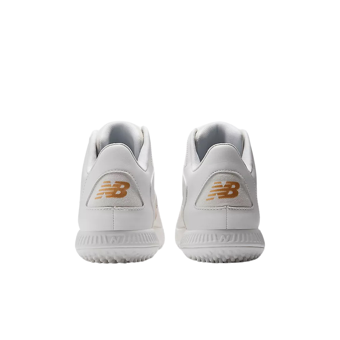뉴발란스 퓨어셀 오타니 1 화이트 메탈릭 골드 - 2E 와이드(New Balance Fuelcell Ohtani 1 Trainer White Metallic Gold - 2E Wide) - 3
