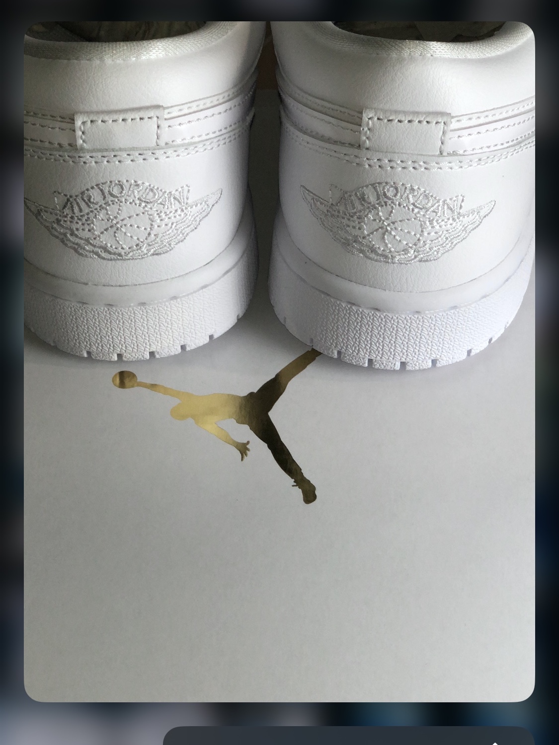 (W) Jordan 1 Low Triple White 2022 착용 스타일 - 3