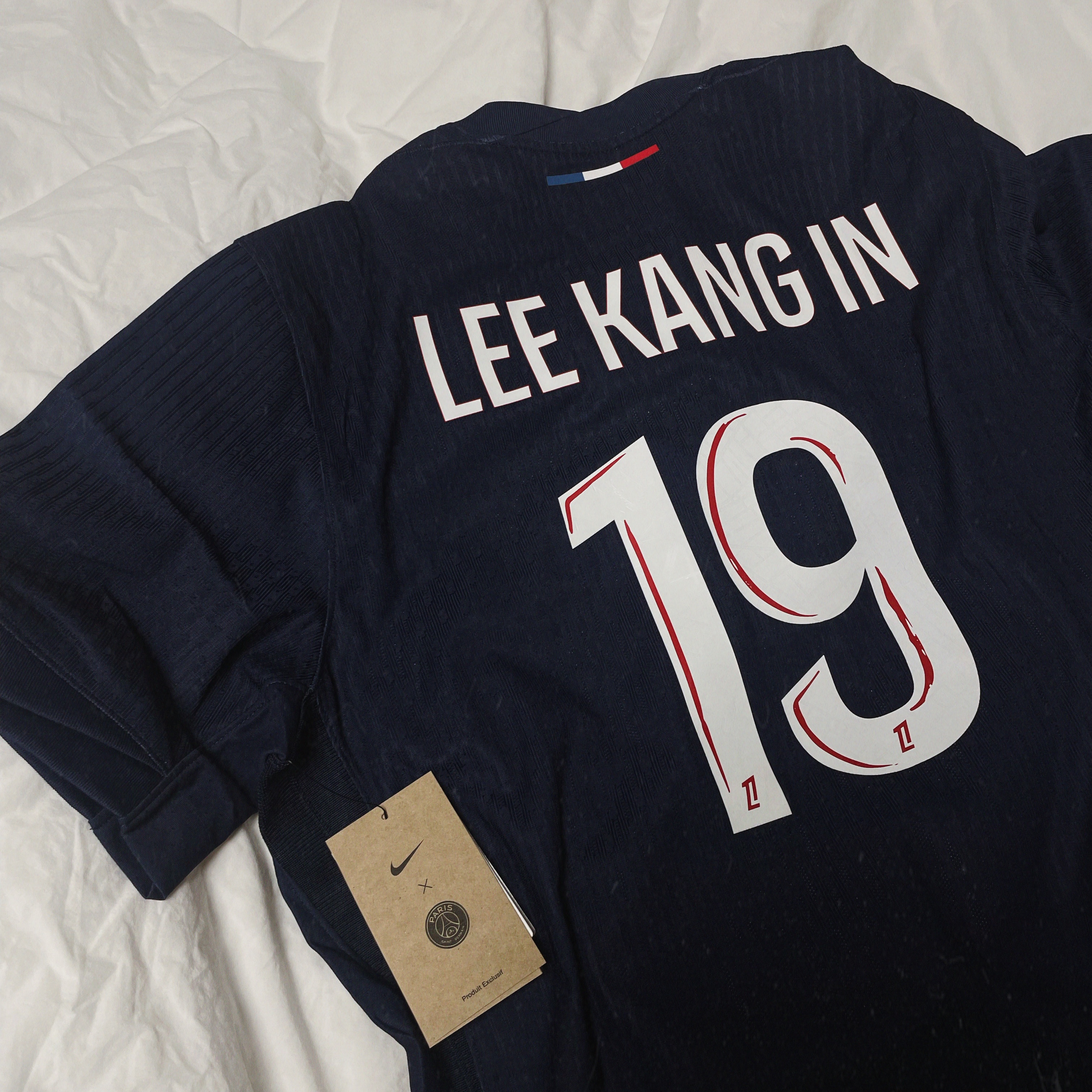 Nike Paris Saint-Germain 2024/25 Dri-Fit ADV Match Home Jersey Midnight Navy (Non Marking Ver.) 착용 스타일 - 1
