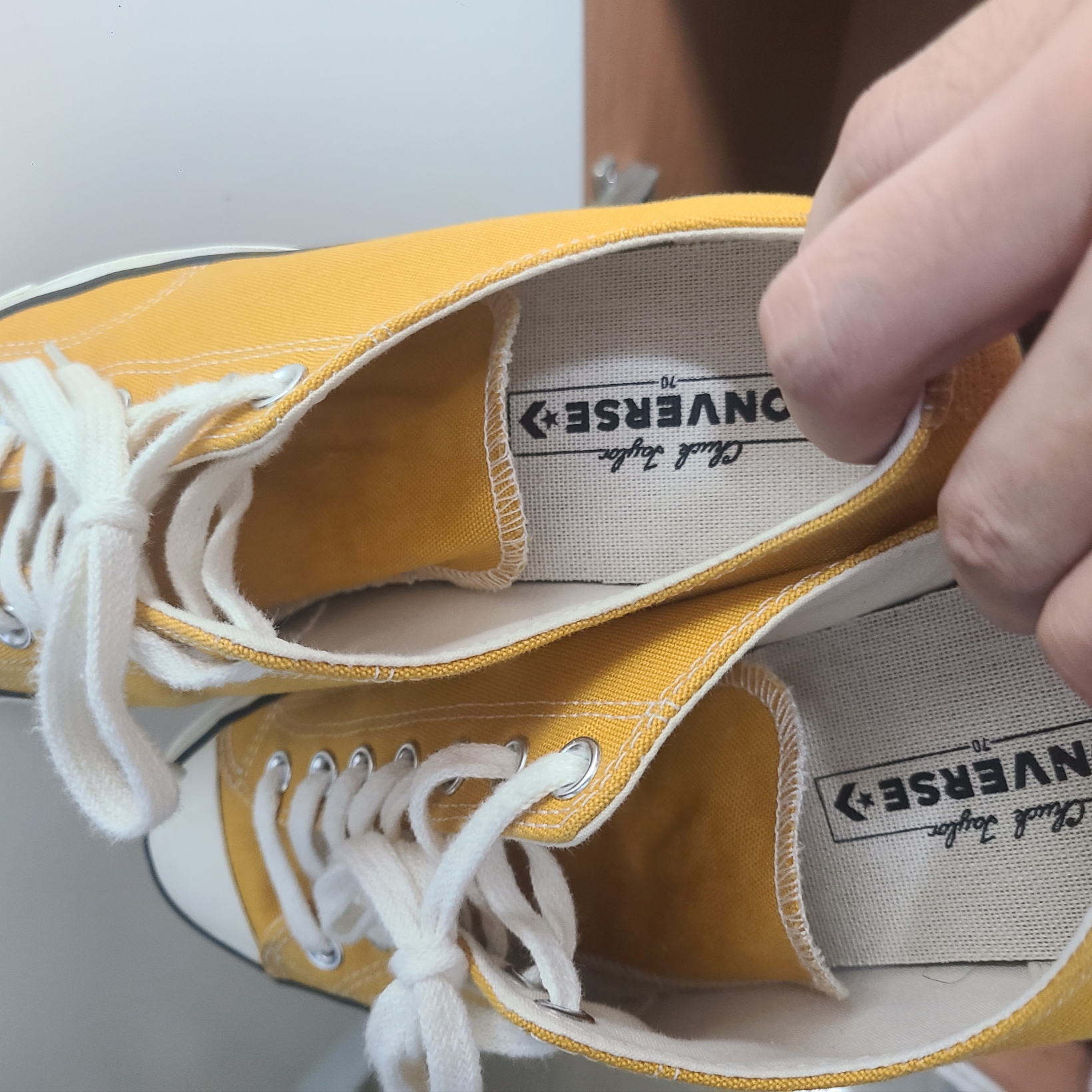Converse Chuck 70 Ox Vintage Canvas Sunflower 착용 스타일