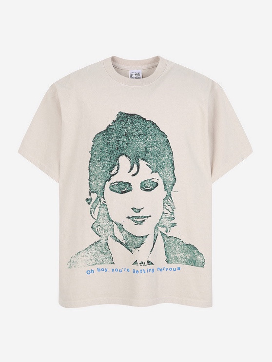 Basketcase Chaos Tee Cream 착용 스타일 - 3