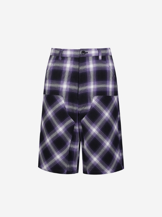 Rafu Short Pants Black, Rafu Short Pants Purple 착용 스타일 - 7