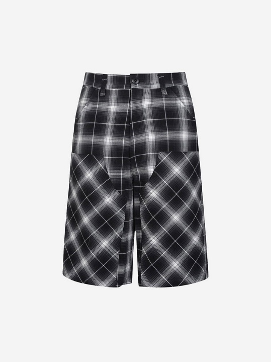 Rafu Short Pants Black, Rafu Short Pants Purple 착용 스타일 - 6