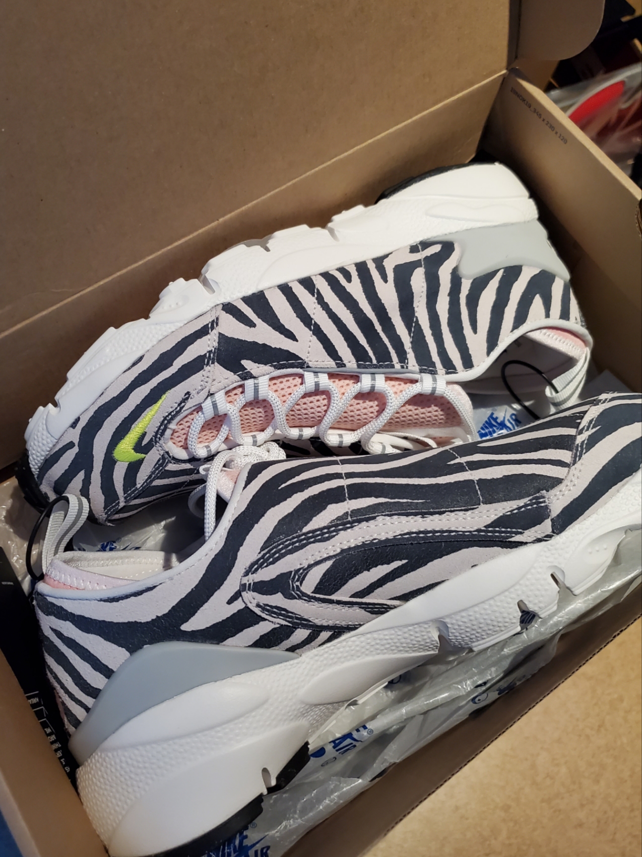 (W) Nike x Olivia Kim Air Footscape No Cover 착용 스타일 - 2