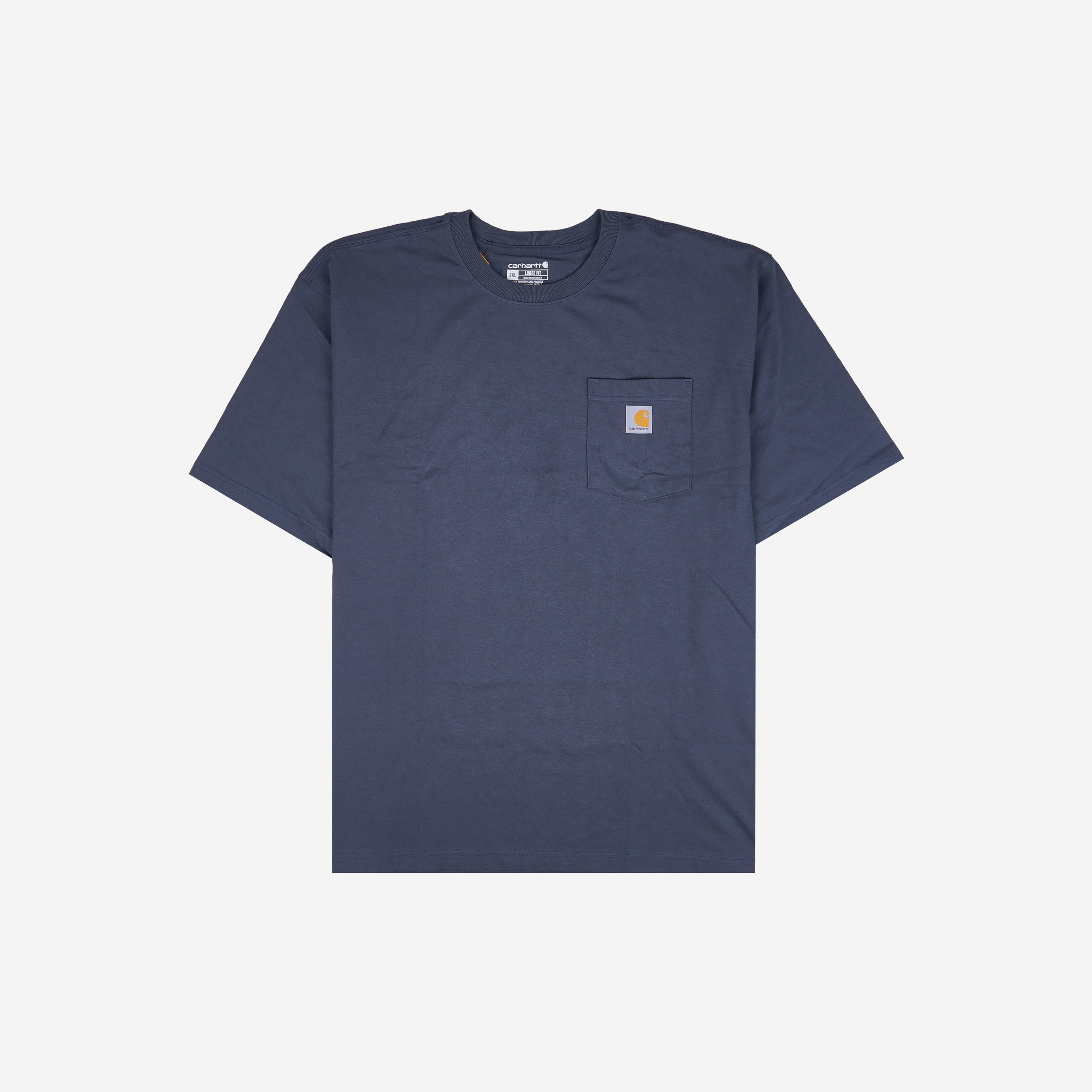 Carhartt Loose Fit Heavyweight Regular Short Sleeve Pocket T-Shirt Bluestone