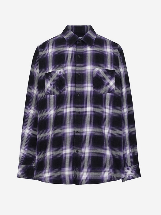 Rafu Standard Shirt Black, Rafu Standard Shirt Purple 착용 스타일 - 6