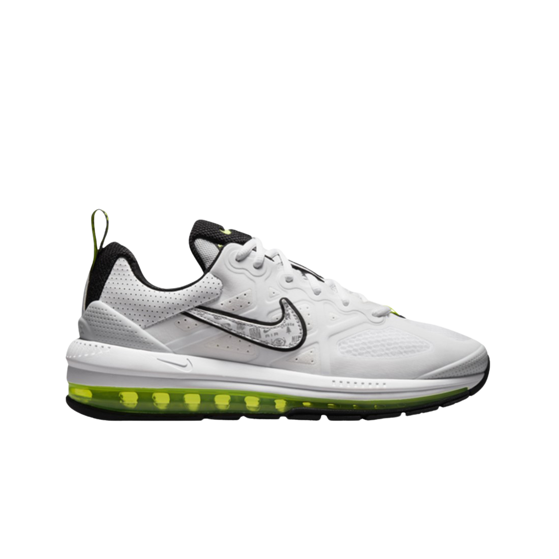 DB0249-100 Nike Air Max Genome White Black Volt