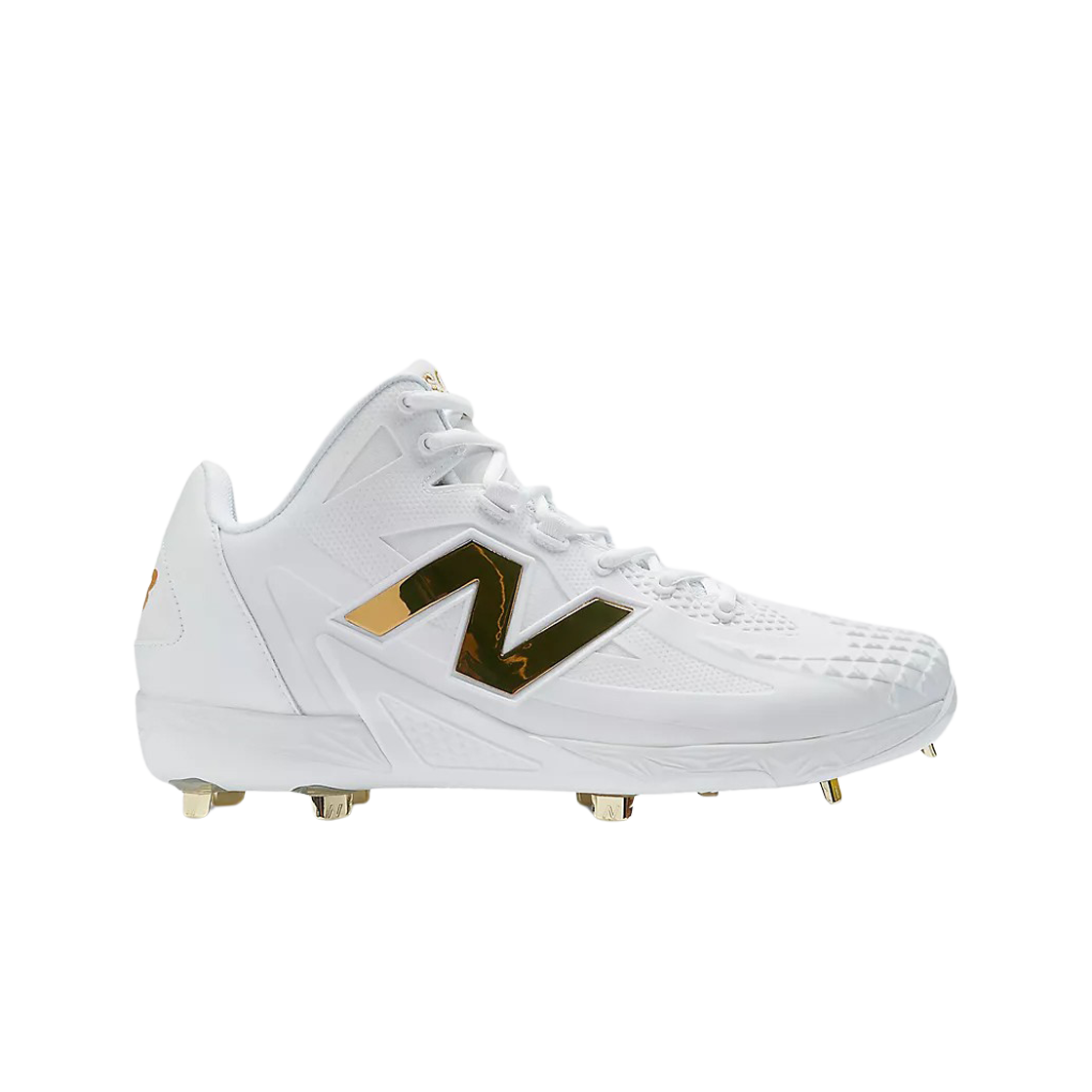 New Balance Fuelcell Ohtani 1 White Metallic Gold - 2E Wide 상세 이미지 1