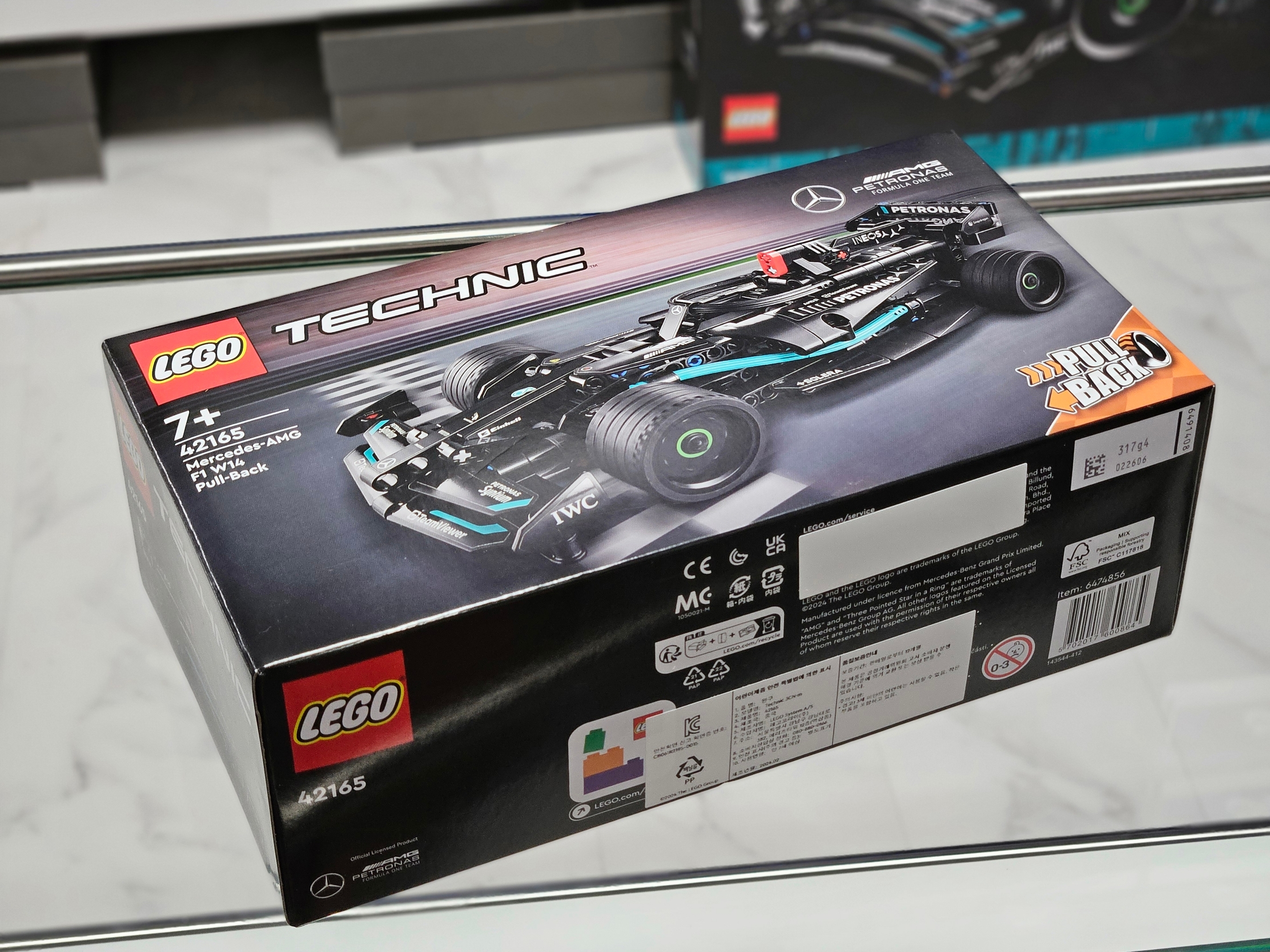 Lego Mercedes-AMG F1 W14 E Performance Pull-Back 착용 스타일 - 7
