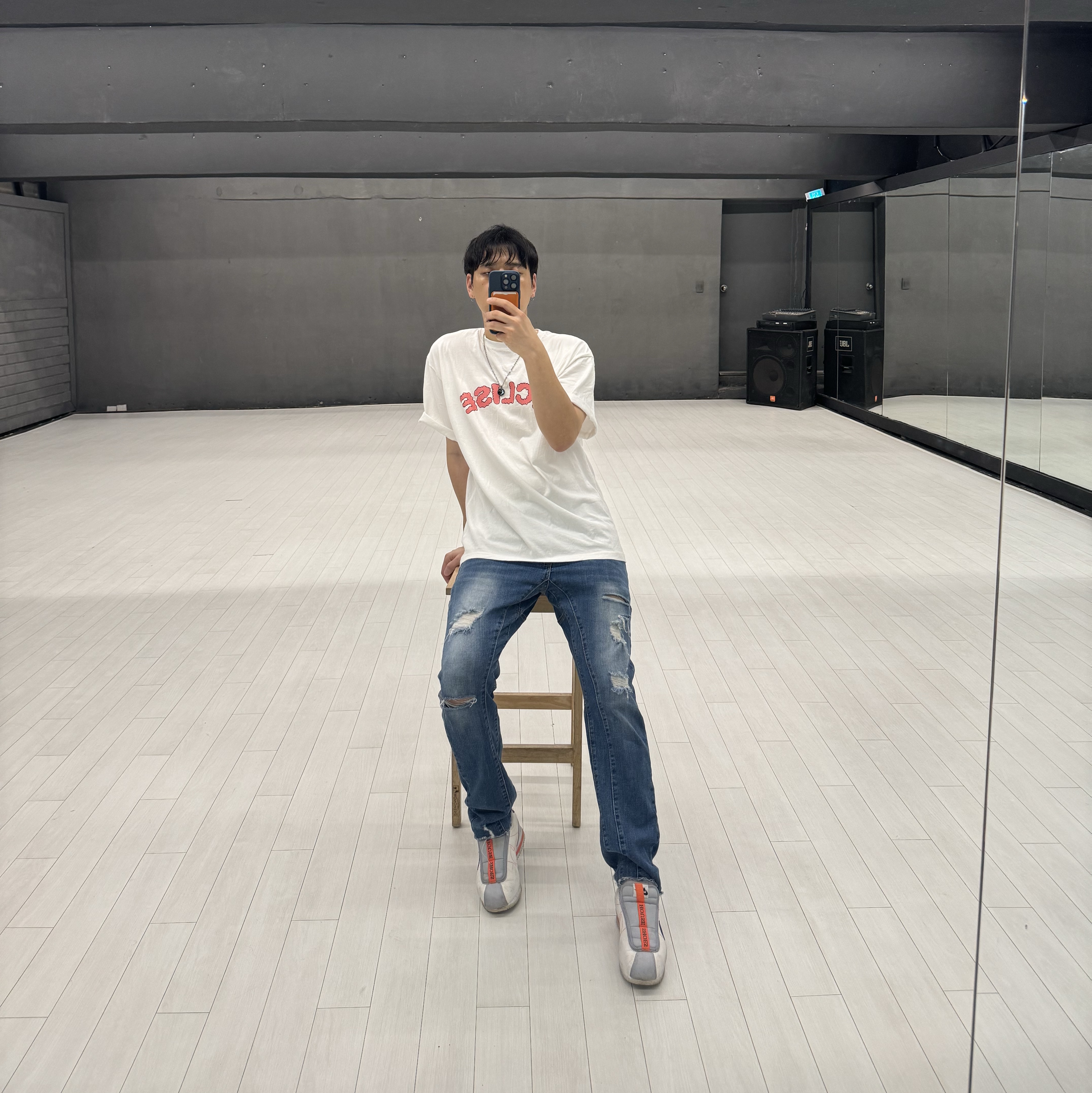 Nike x Kendrick Lamar Cortez Basic Slip White 착용 스타일