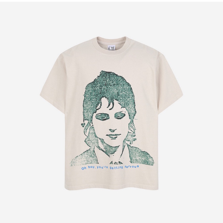 Basketcase Chaos Tee Cream 착용 스타일 - 2
