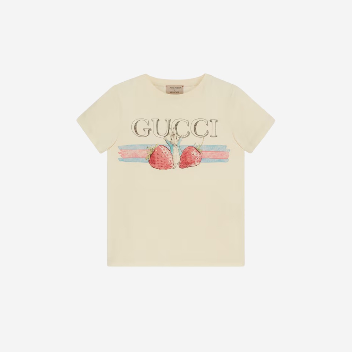 (Kids) Gucci Peter Rabbit T-Shirt White 상세 이미지 1