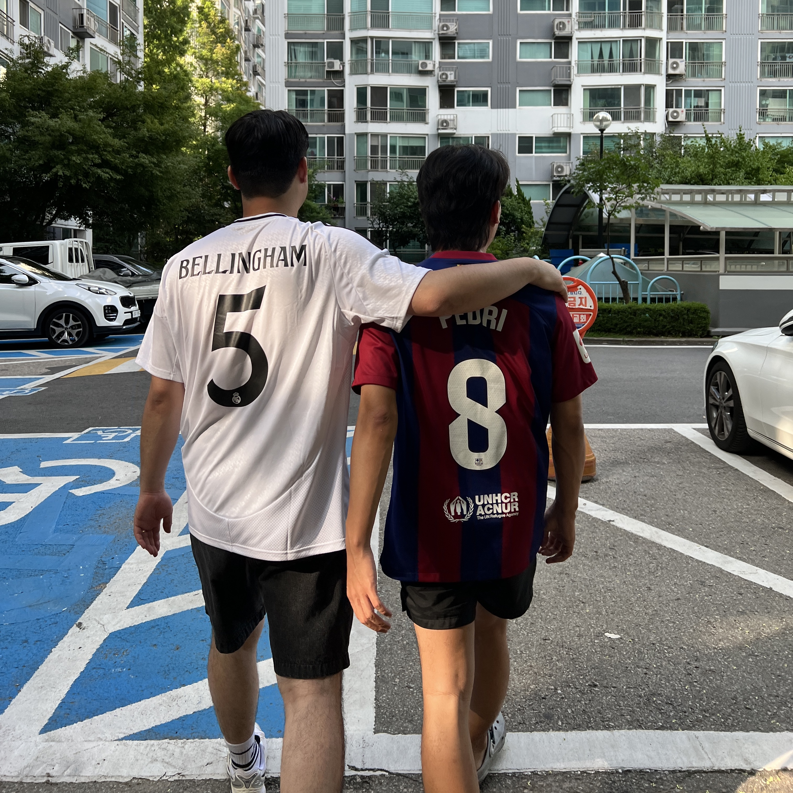 Adidas Real Madrid 2024/25 Home Jersey White - KR Sizing (Non Marking Ver.) 착용 스타일