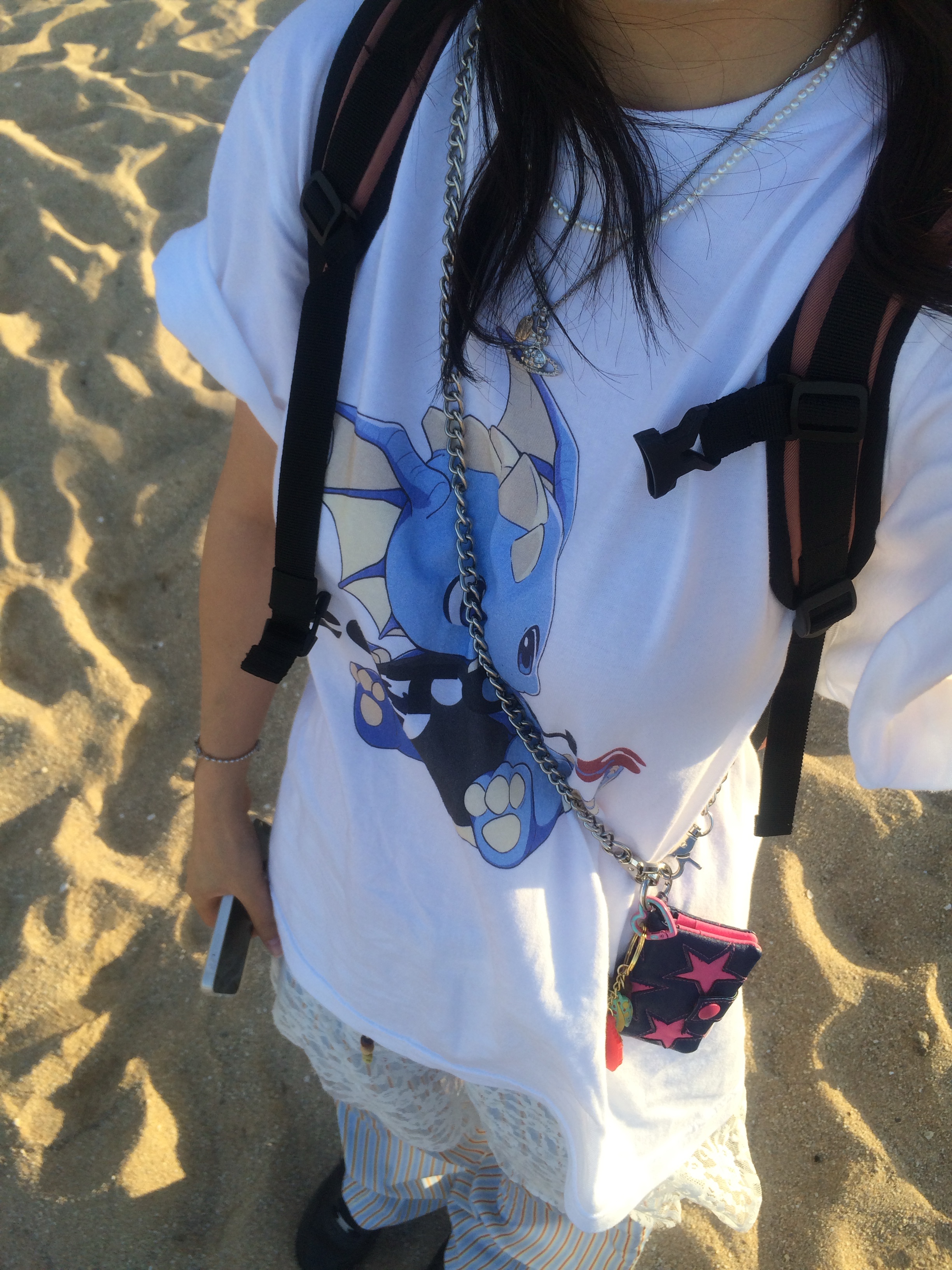 Cotchs Plubee T-Shirt White 착용 스타일