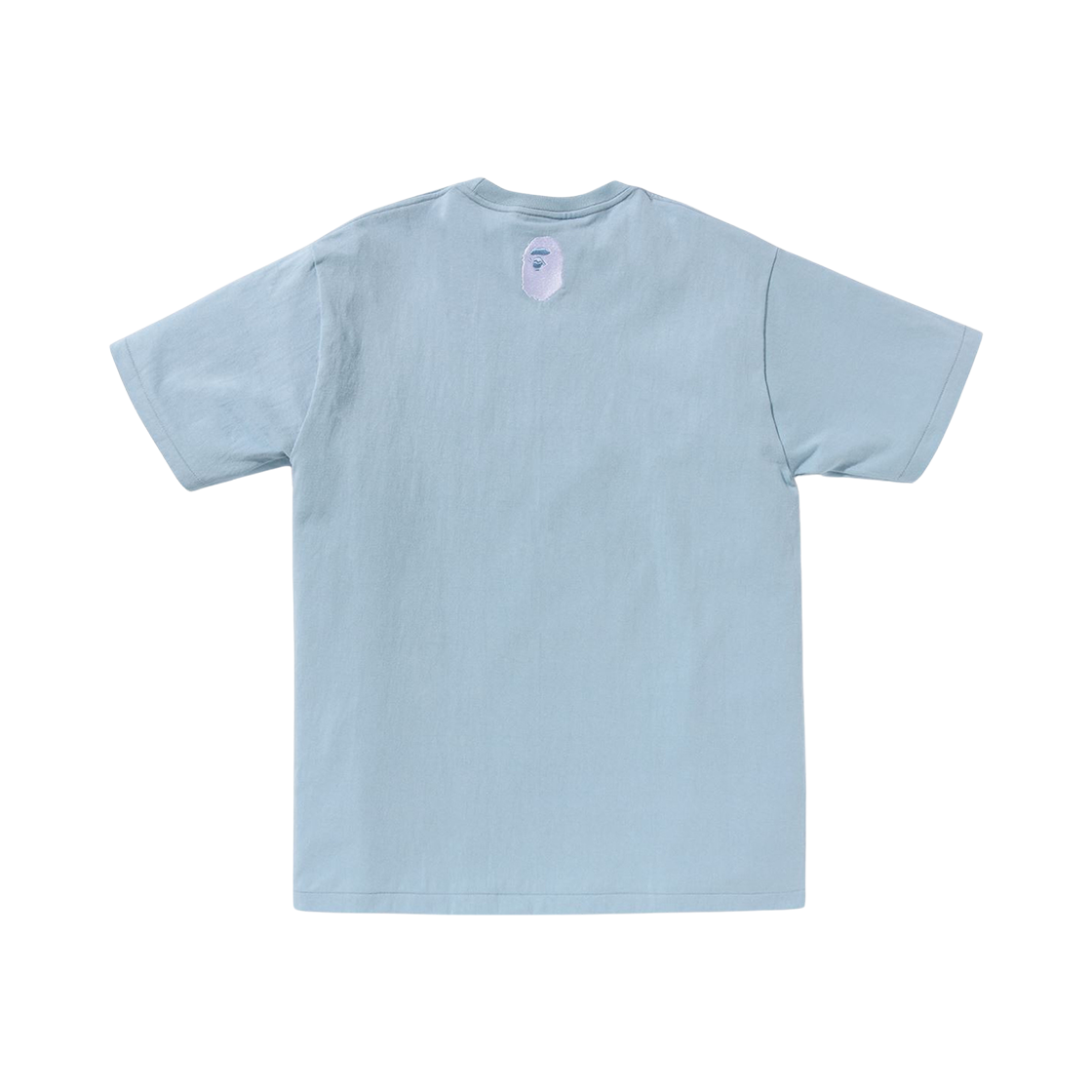 BAPE A Bathing Ape Logo T-Shirt Light Blue 상세 이미지 2