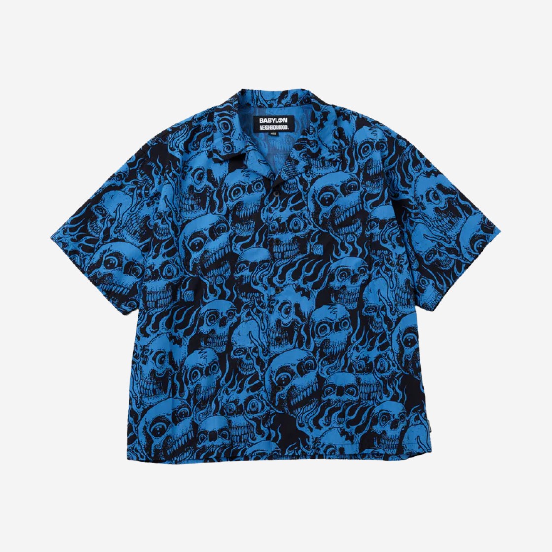 Neighborhood x Babylon Hawaiian Shirt S/S Blue 상세 이미지 1