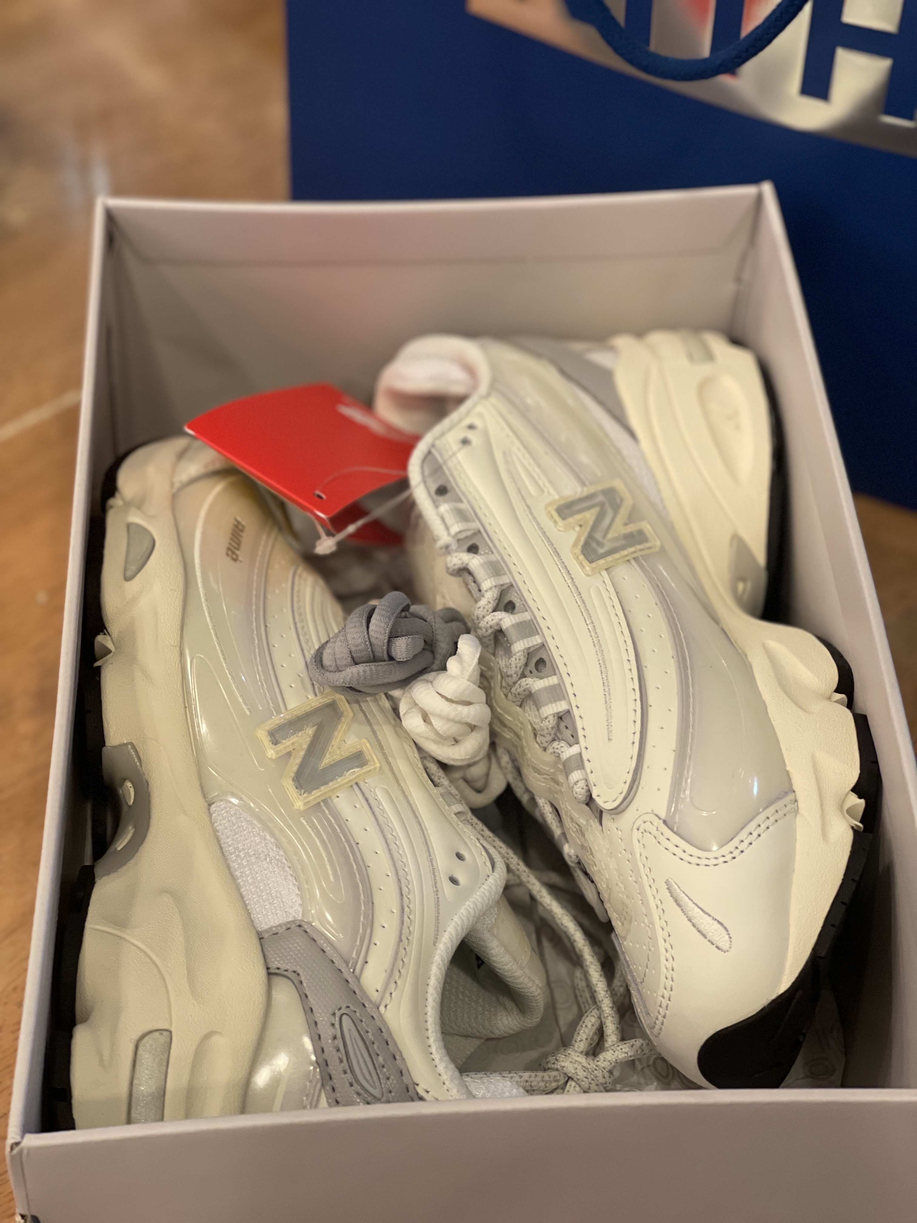 New Balance x Aime Leon Dore 1000 White 착용 스타일