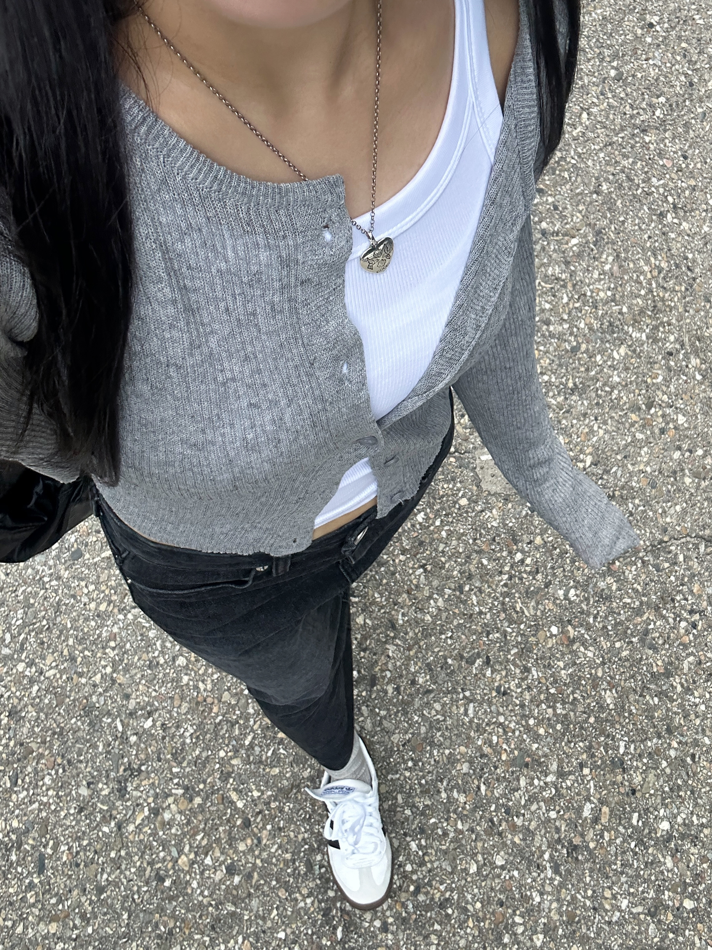 Gucci Blind for Love Necklace Silver, Adidas Spezial Handball Cloud White Core Black 착용 스타일 - 1