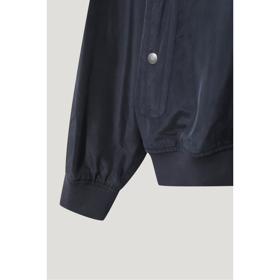 이로 킬리안 실크 블루종 점퍼 네이비(Iro Kylian Silk Blouson Jumper Navy) - 5