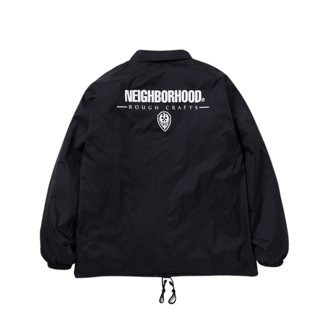 Neighborhood x Rough Crafts Windbreaker Jacket Black 상세 이미지 2