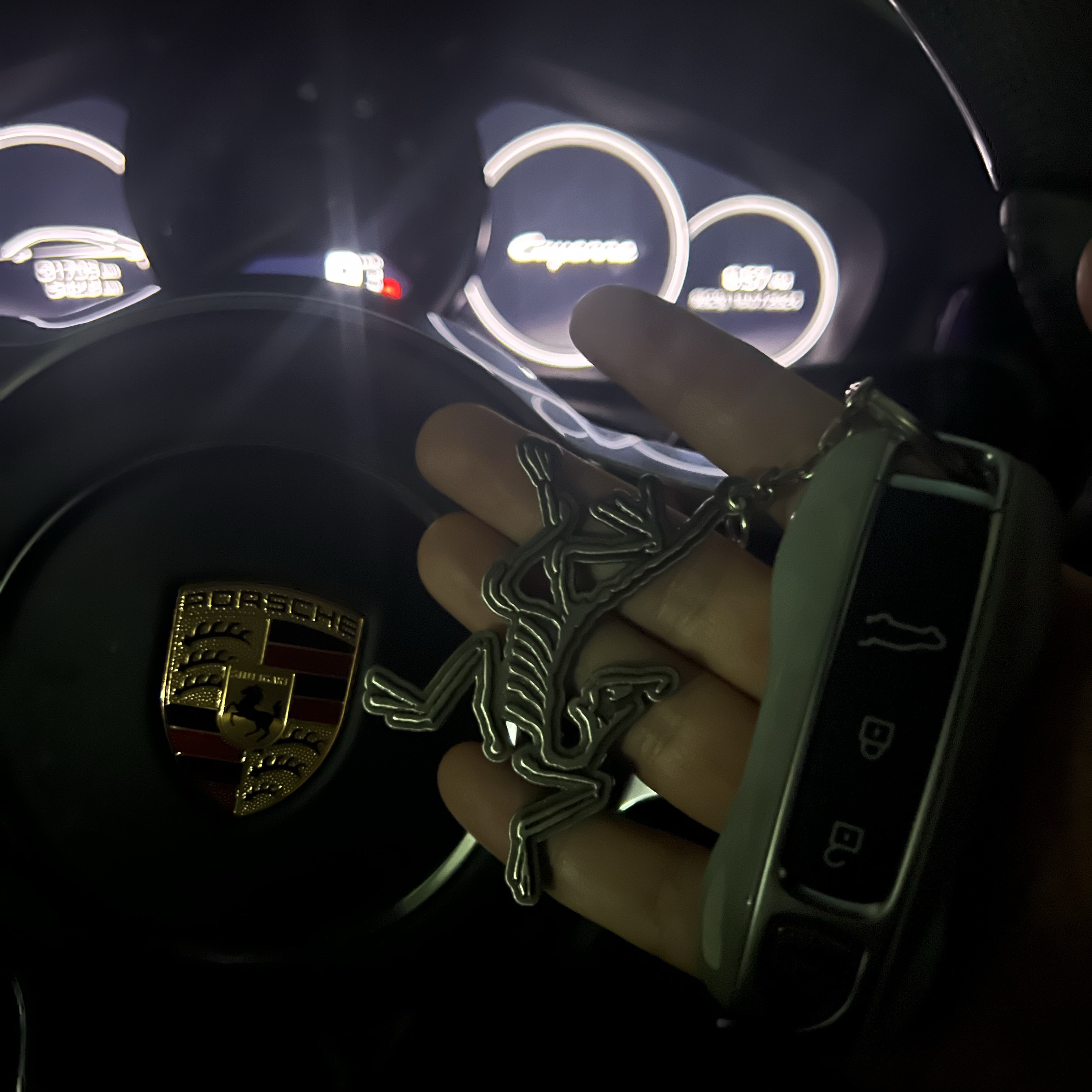 Arc'teryx Keyring Metal 착용 스타일 - 2