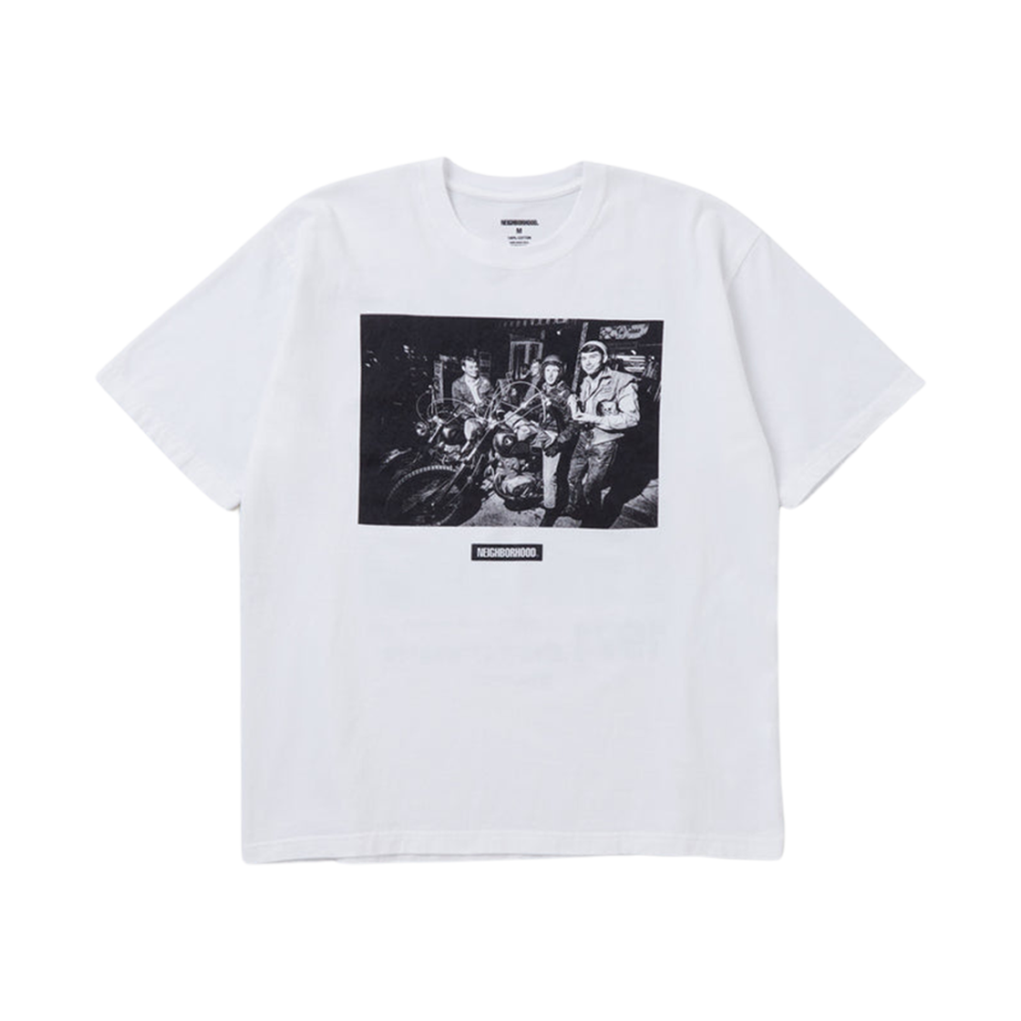 Neighborhood x Osamu Nagahama T-Shirt S/S-2 White 상세 이미지 1